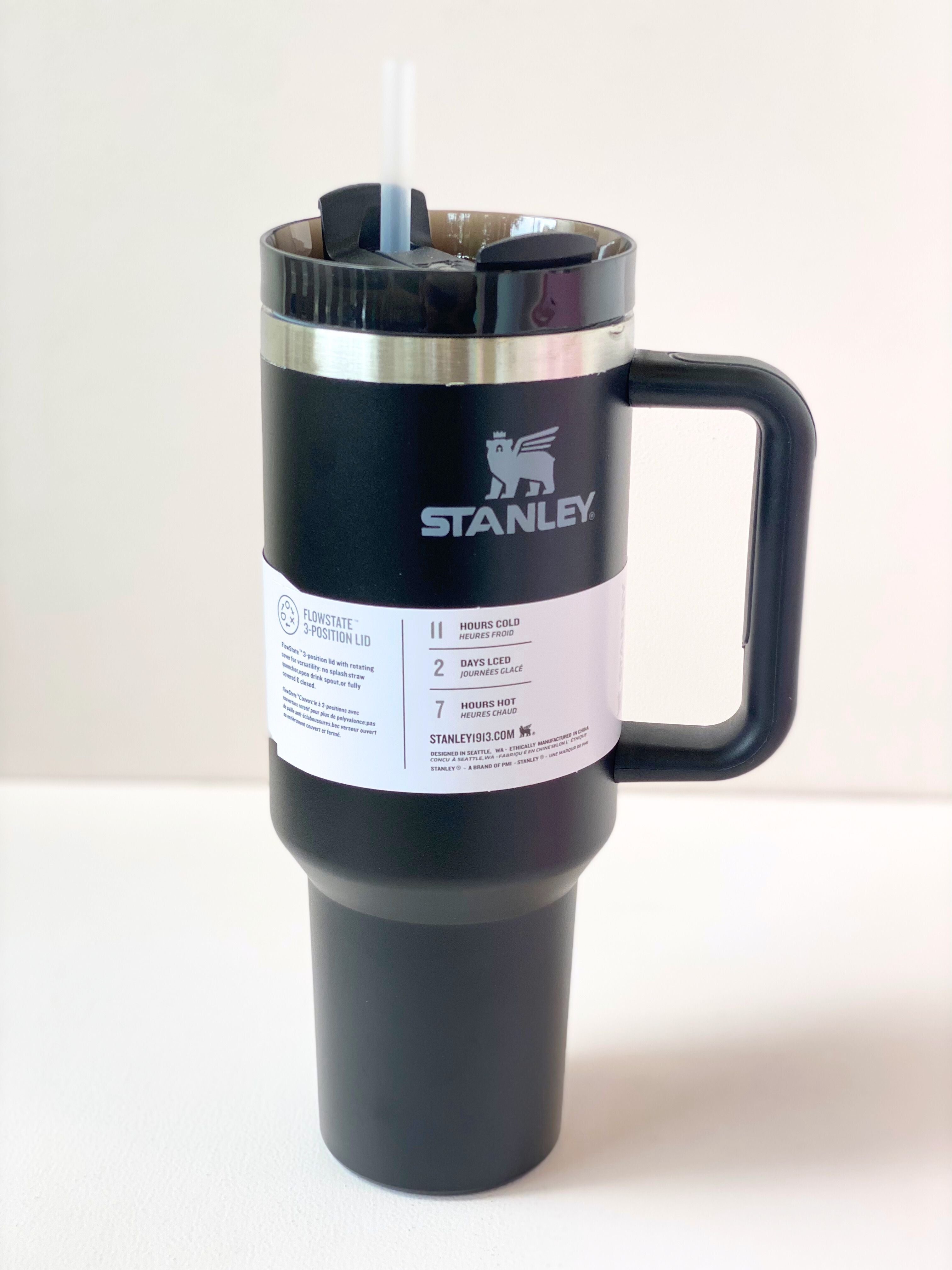 Stanley-Inspired Quencher H2.0 Tumbler with Handle – 40 oz | Leakproof, Insulated, Travel-Friendly Water Mug with Straw