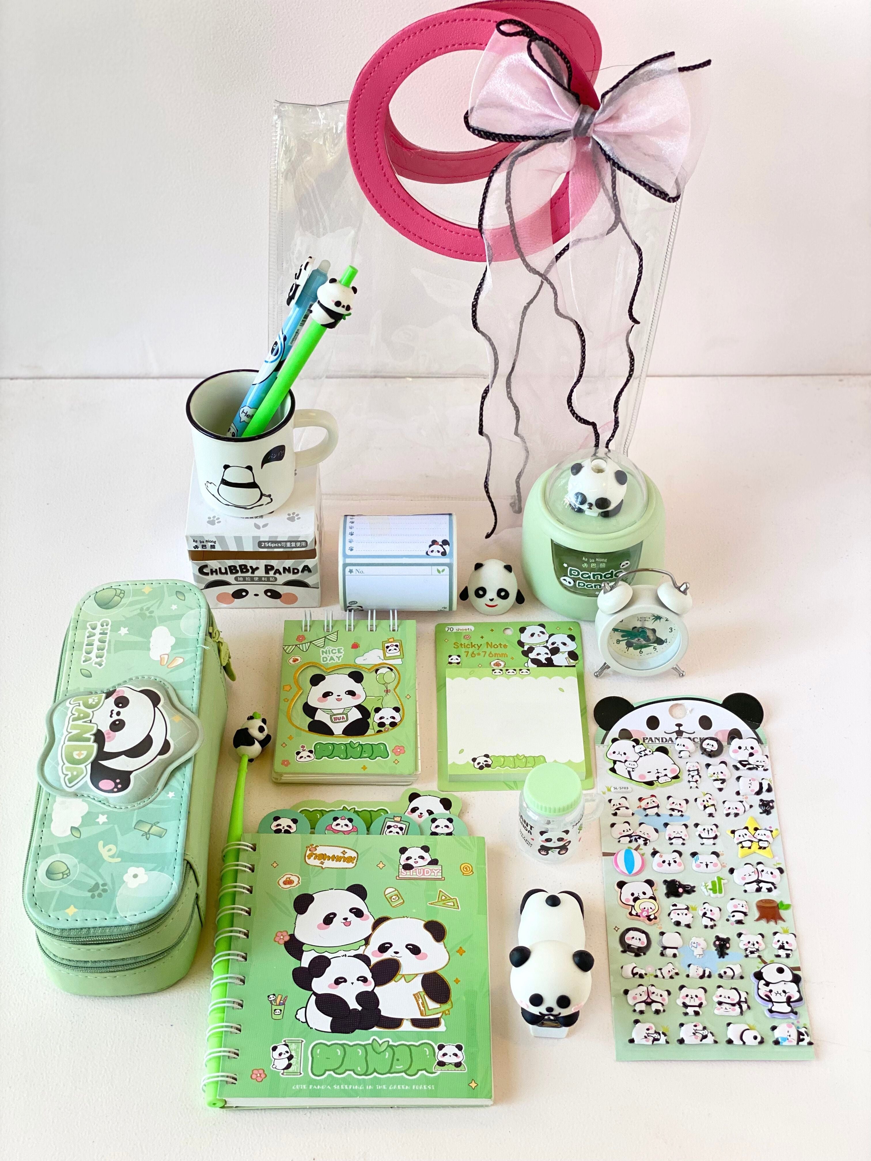 Adorable Panda-Themed Stationery & Gift Hamper | Perfect for Panda Lovers