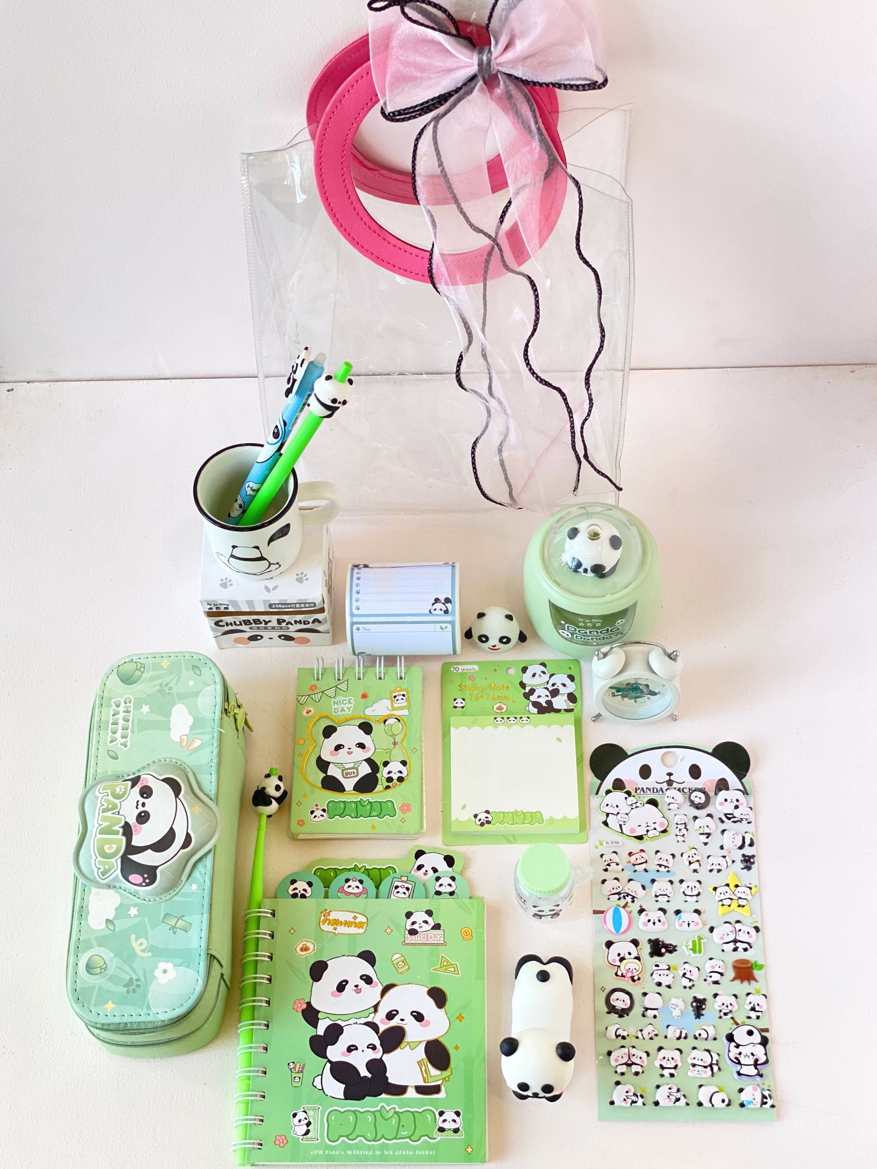 Adorable Panda-Themed Stationery & Gift Hamper | Perfect for Panda Lovers