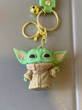 Load image into Gallery viewer, Green Cartoon keychain
