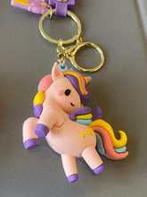 Load image into Gallery viewer, Mermaid And Unicorn Keychain
