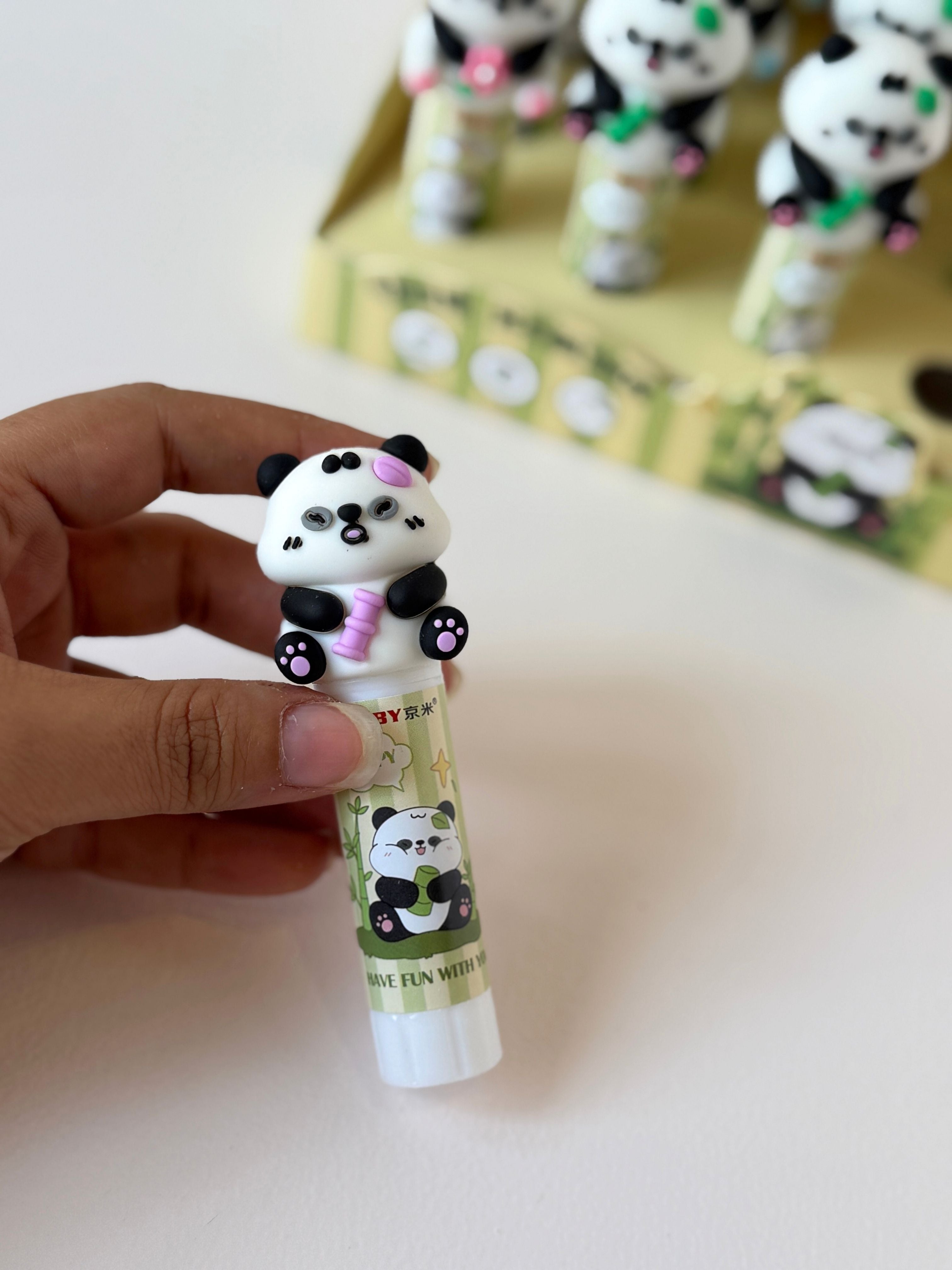 Cute Panda Glue Sticks – Set of Adorable Animal Stationery for Kids
