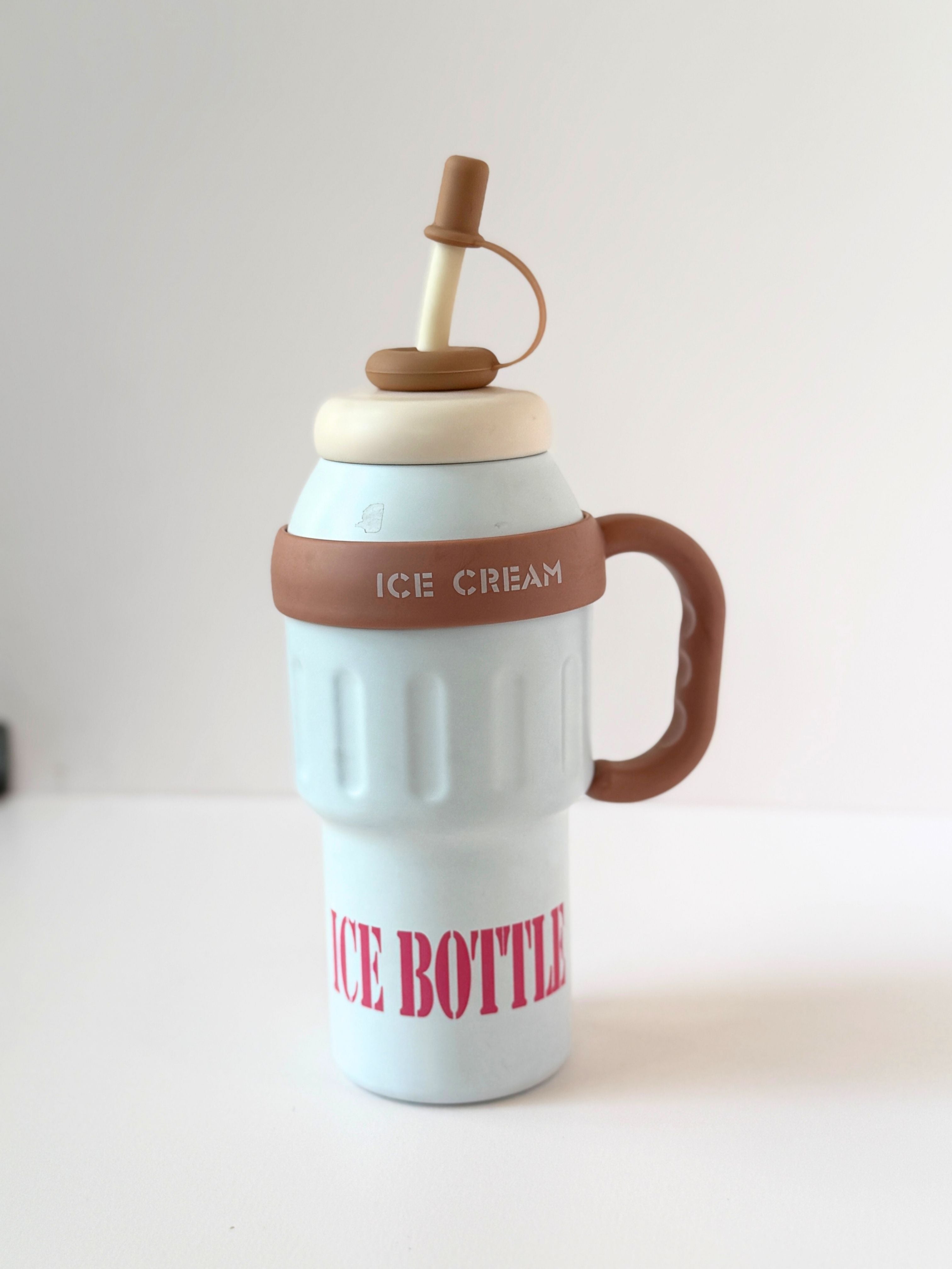 Ice Cream Bottle – Fun Sipper Tumbler with Handle