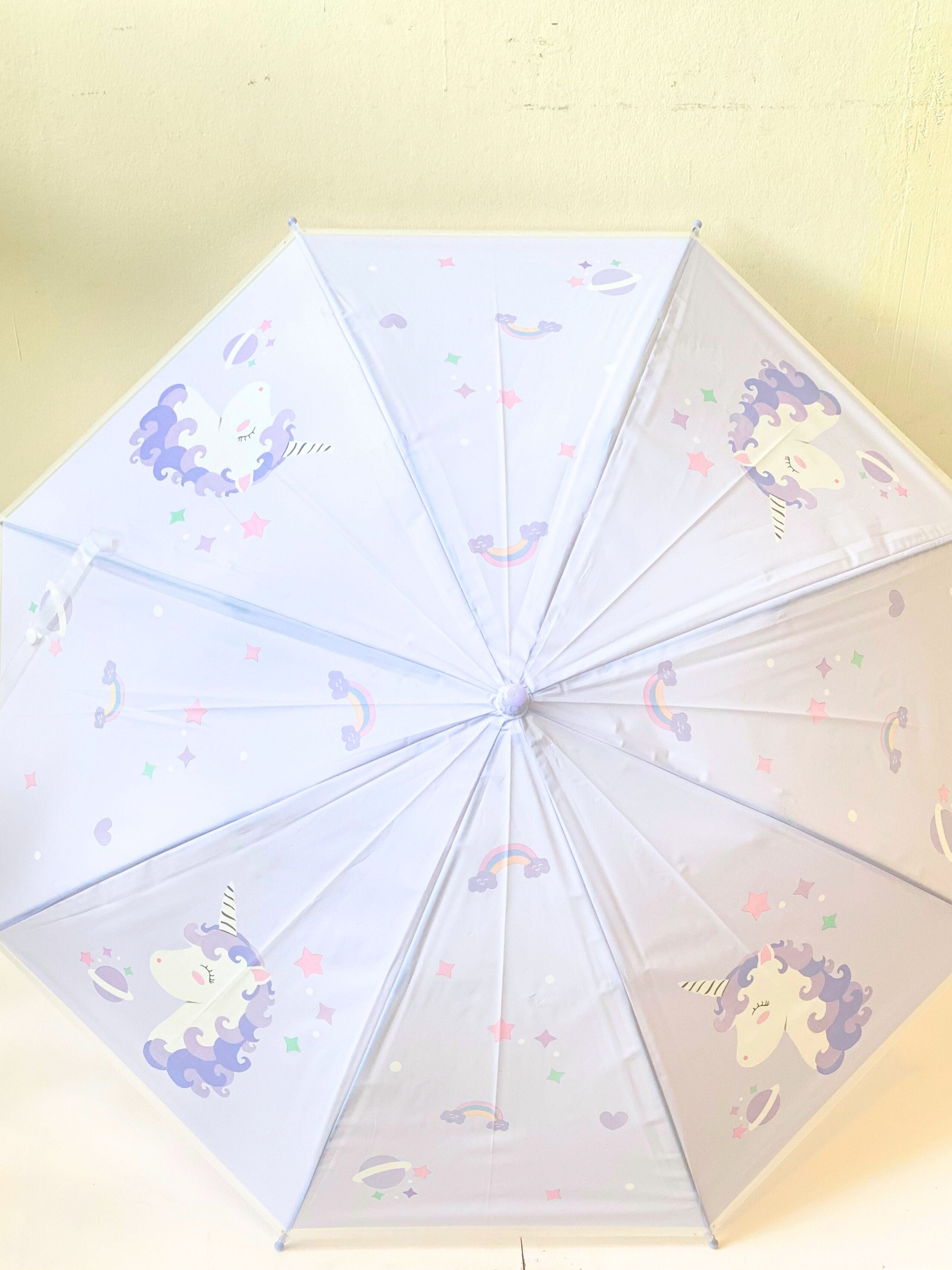 Pastel Dreams Kids Umbrella – Magical Unicorn Collection