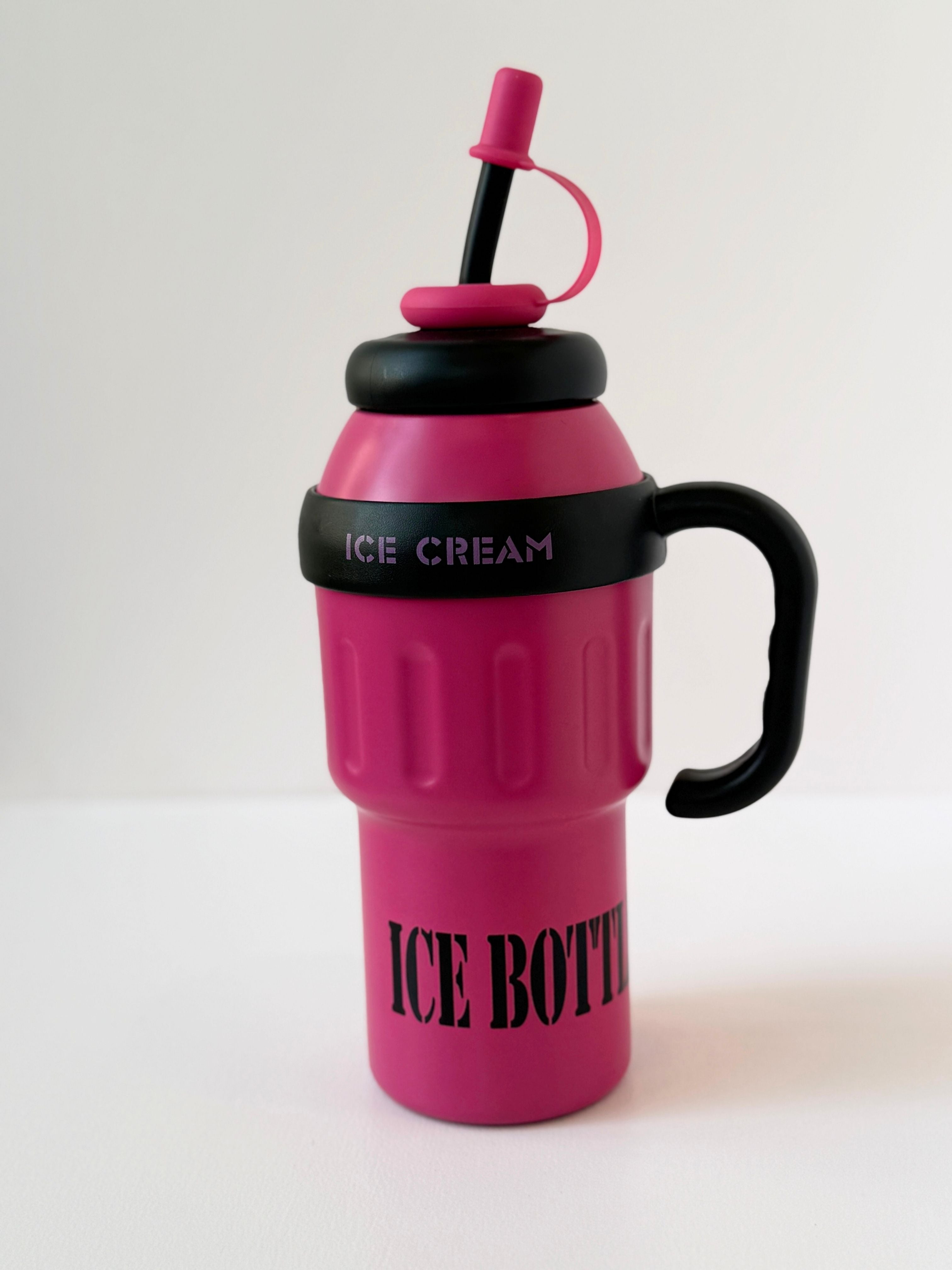 Ice Cream Bottle – Fun Sipper Tumbler with Handle
