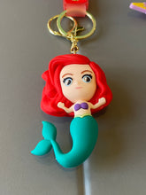Load image into Gallery viewer, Mermaid And Unicorn Keychain
