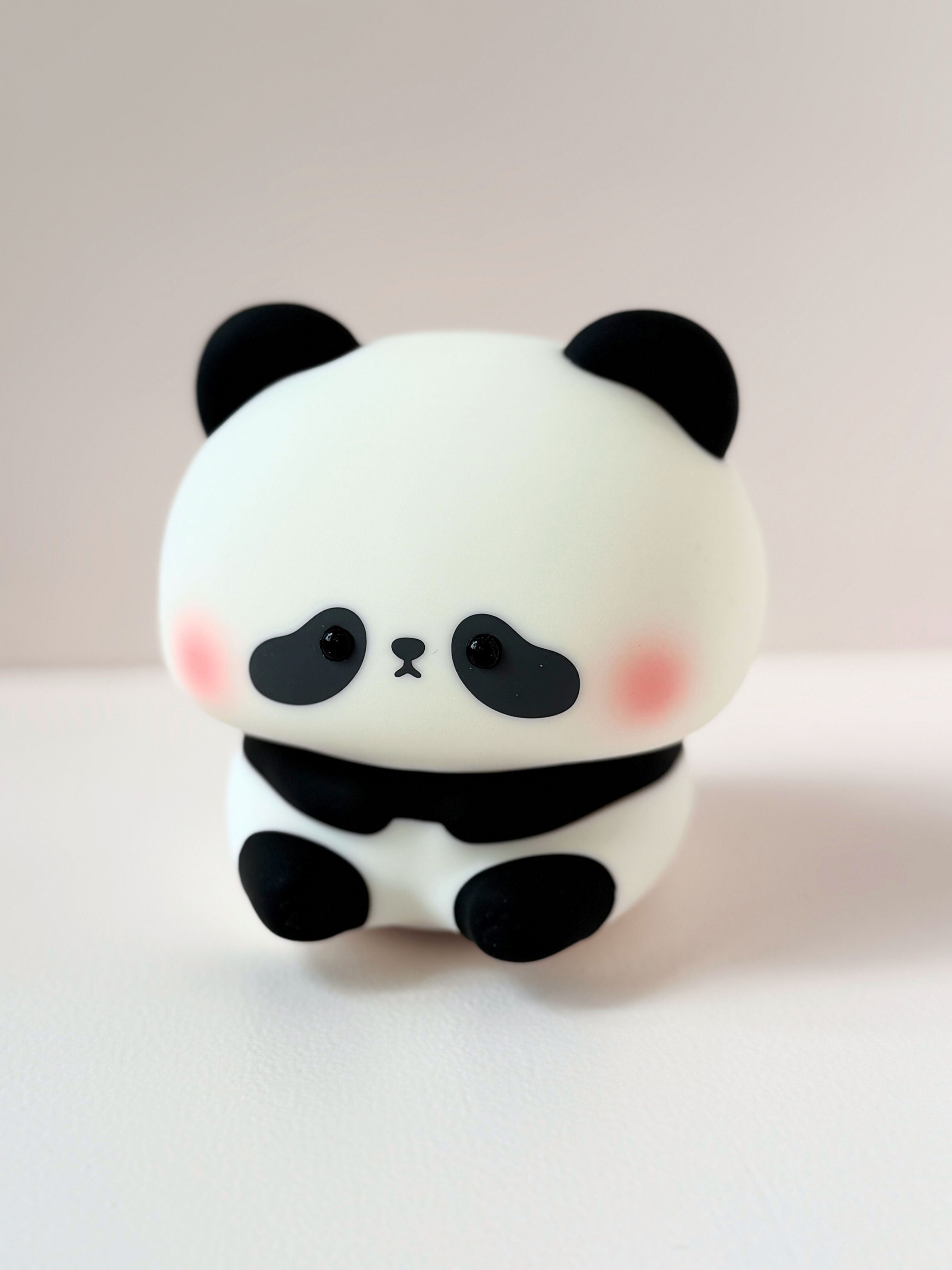 Blushy Panda Silicone Touch Lamp – Night Light
