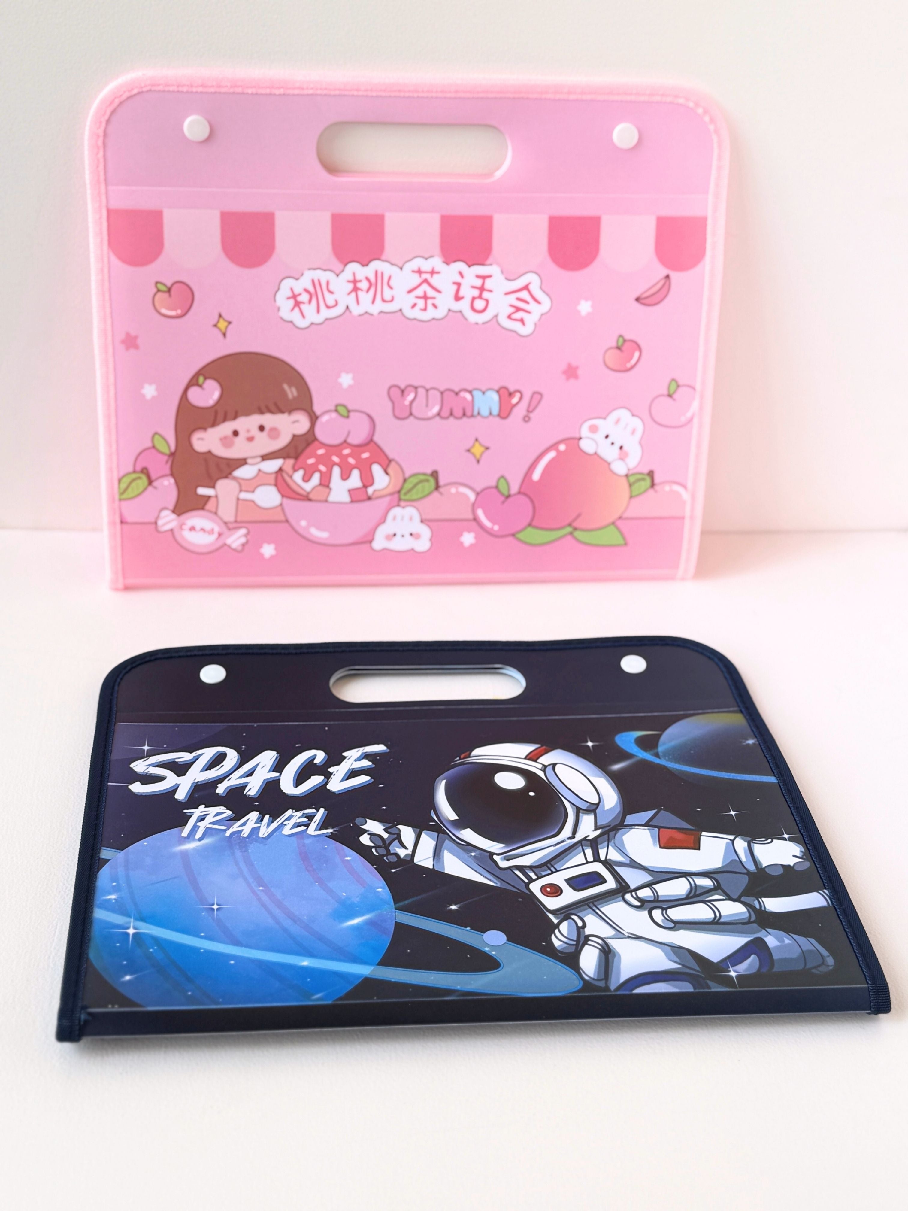Kawaii Character Accordion File Folder – Adorable, Durable & Perfectly Organised!