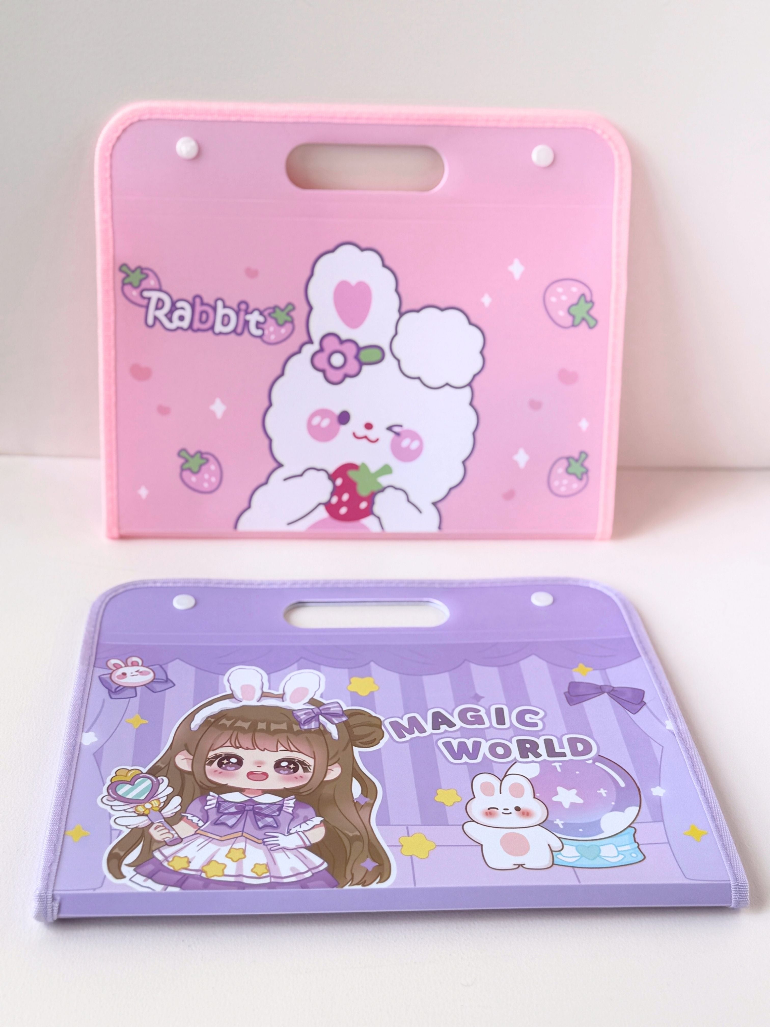 Kawaii Character Accordion File Folder – Adorable, Durable & Perfectly Organised!