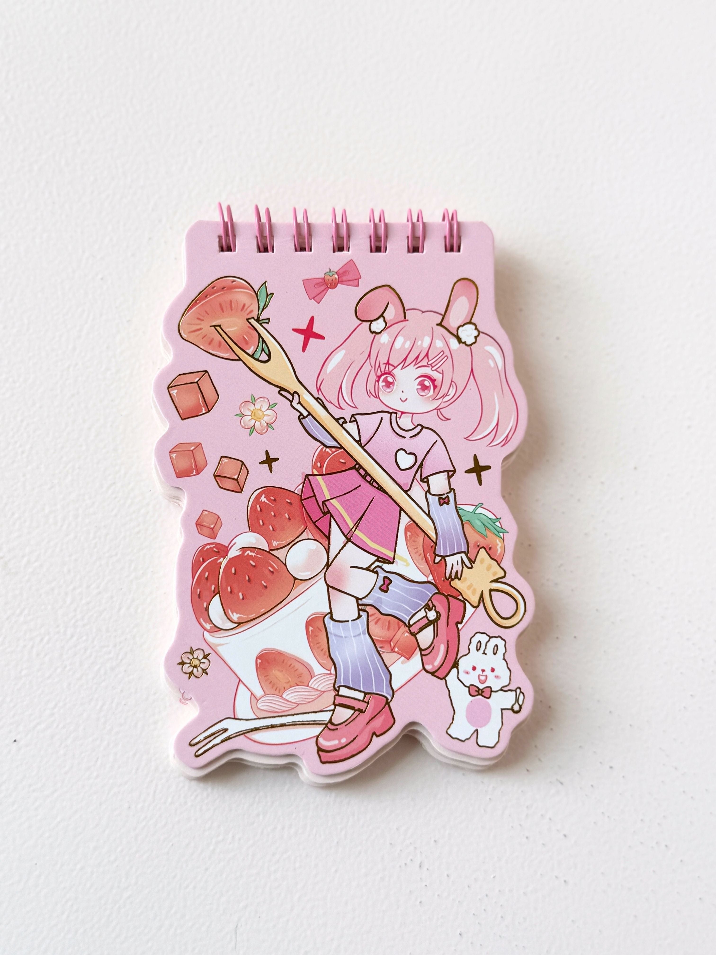 Sweetheart Memo Pad โ Kawaii Spiral Notebook