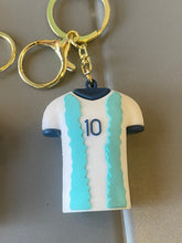 Load image into Gallery viewer, Football Jersey Keychain
