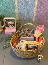 Load image into Gallery viewer, Mini Basket Hamper -
