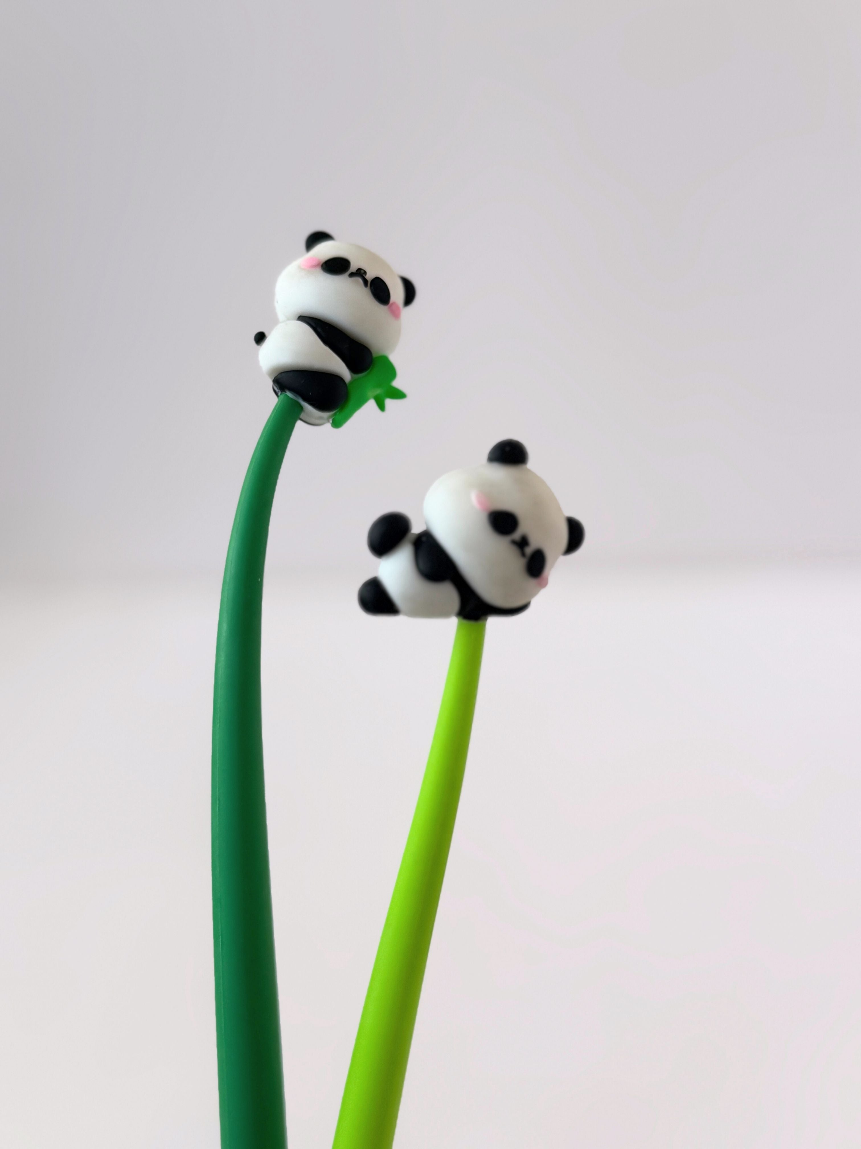 Panda Bamboo Gel Pen – Cute Animal Stationery for Panda Lovers