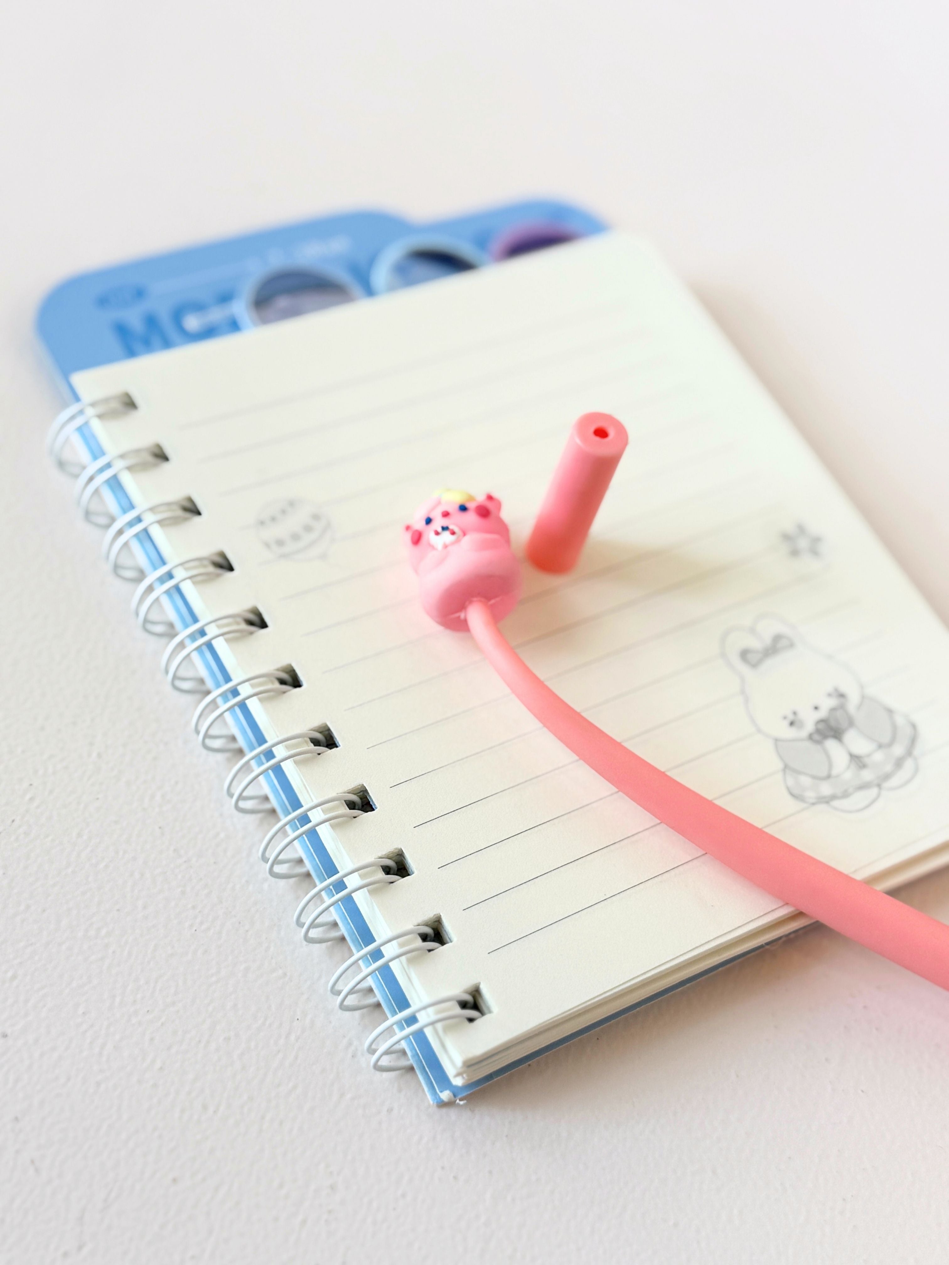 Kawaii Unicorn Gel Pen – Flexible Barrel with 3D Cute Animal Topper