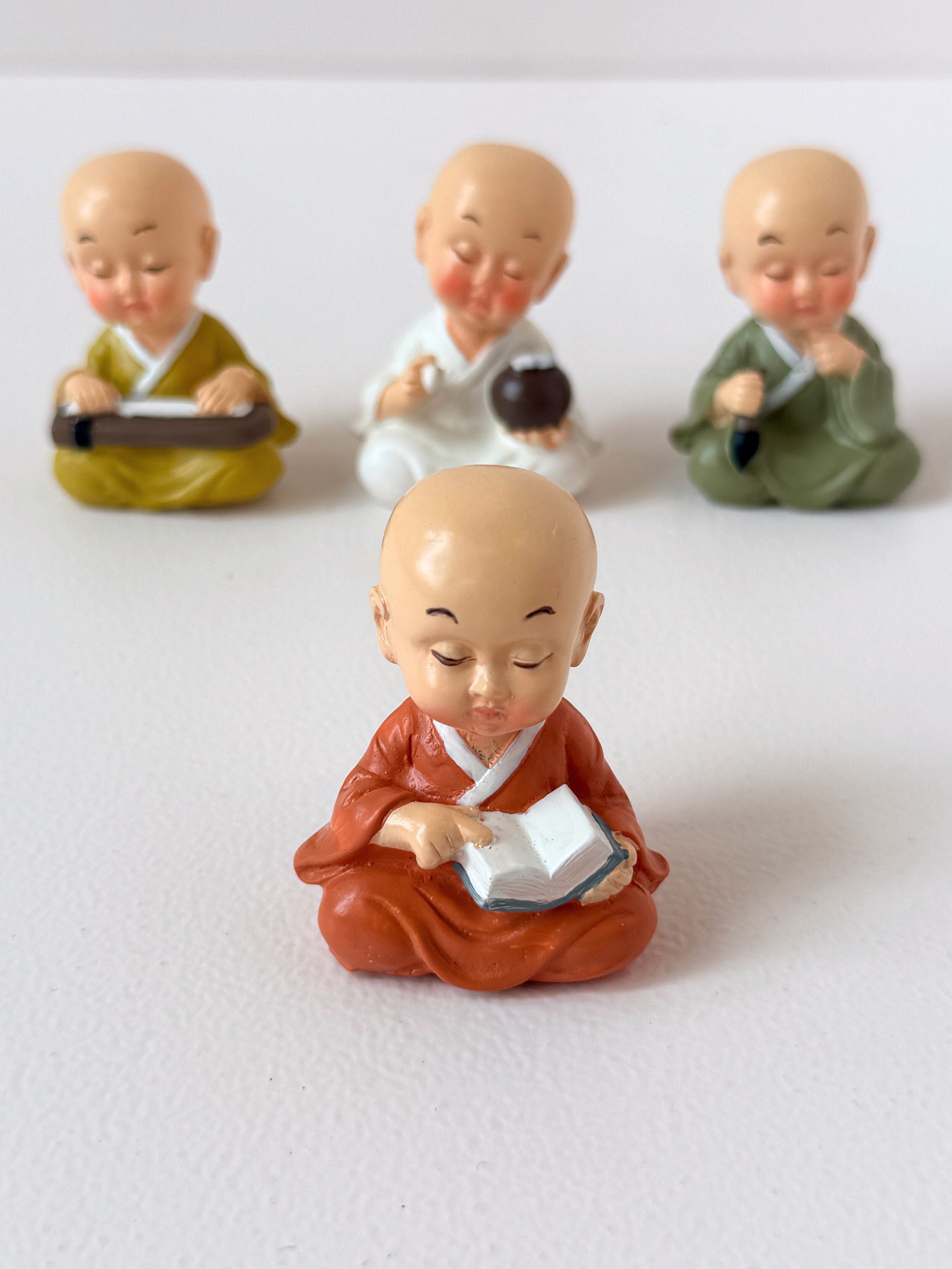 Mini Zen Monk Statue