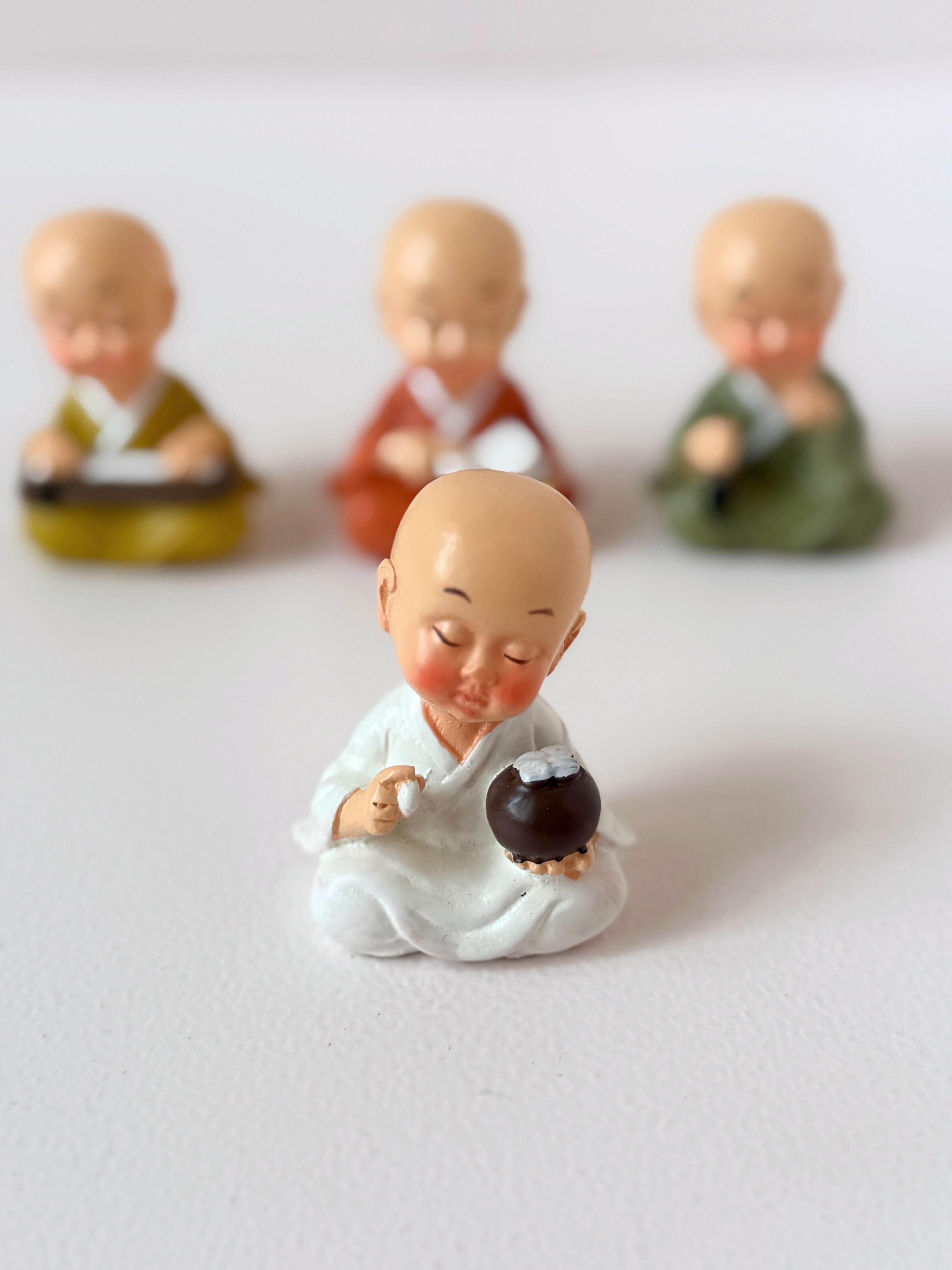 Mini Zen Monk Statue