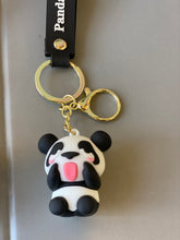 Load image into Gallery viewer, Baby Panda Keychain
