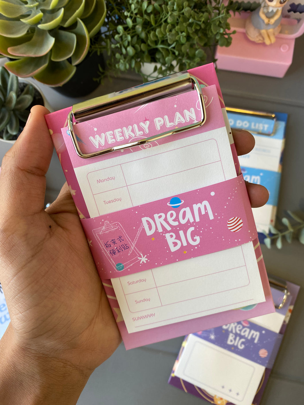 Mini Weekly Plan Sticky Memo Pad