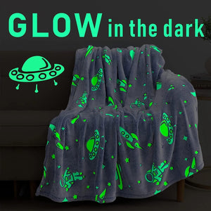 Magic Glow In The Dark Blanket - Small Size