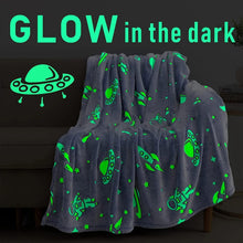Load image into Gallery viewer, Magic Glow In The Dark Blanket - Big Size
