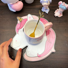 Load image into Gallery viewer, Unicorn Cup + snack Plate
