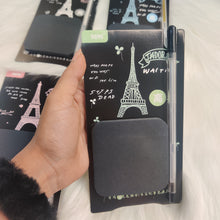 Load image into Gallery viewer, Black Eiffel Sticky Notes - Assorted
