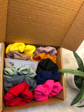 Load image into Gallery viewer, Box of 10 Regular Scrunchies Combo- Assorted
