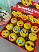 Load image into Gallery viewer, Emoji Smiley Tin Box - Assorted Design
