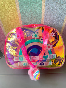 Holographic Rainbow Tote Bag