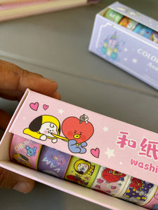 Cartoon Design Washi Tapes