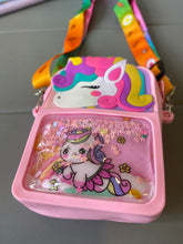 Load image into Gallery viewer, Unicorn Pop It Sling Bag
