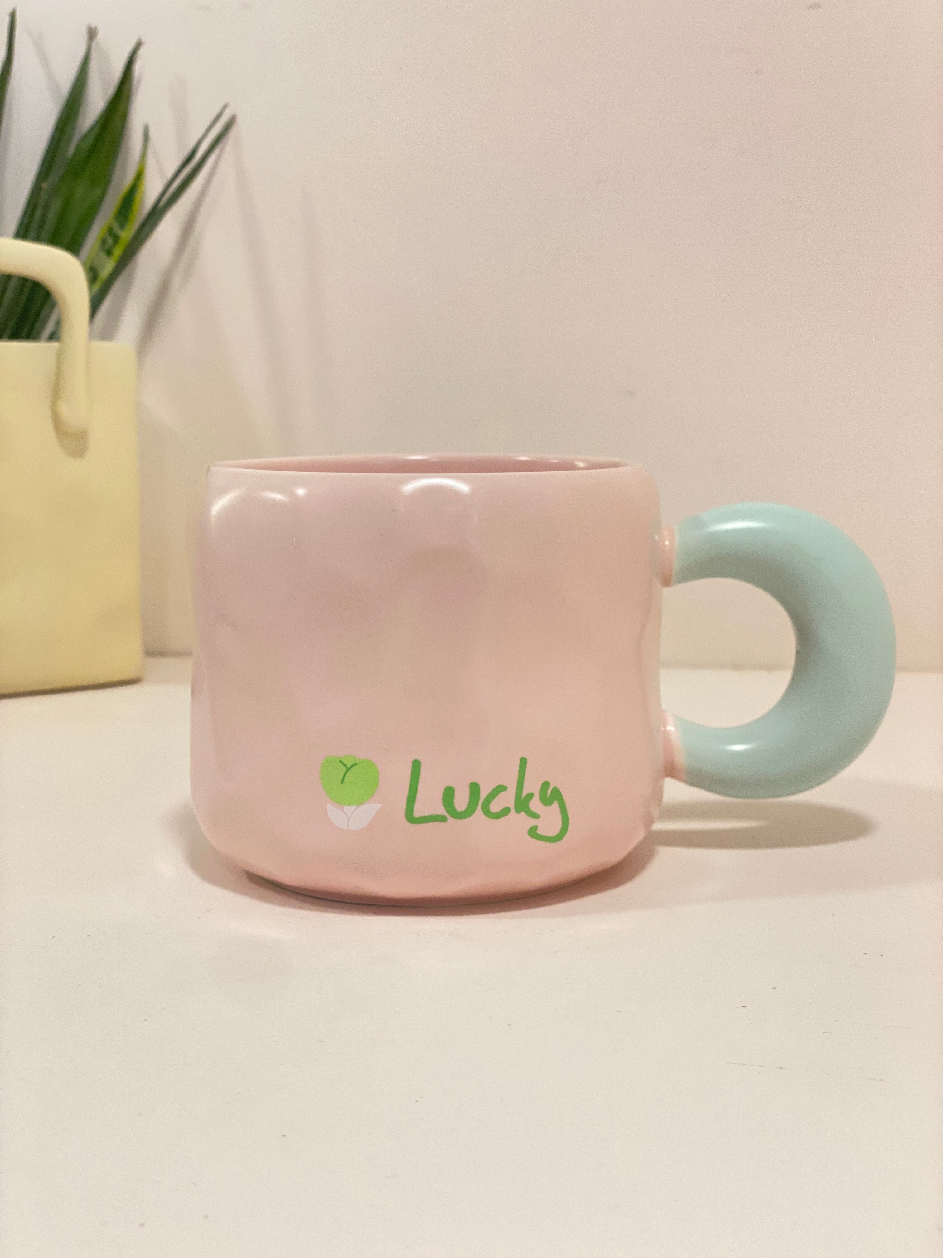Lucky & Youth Mug – Playful Color Pop Cup with Character
