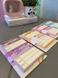 Unicorn Weekly Memo Pad