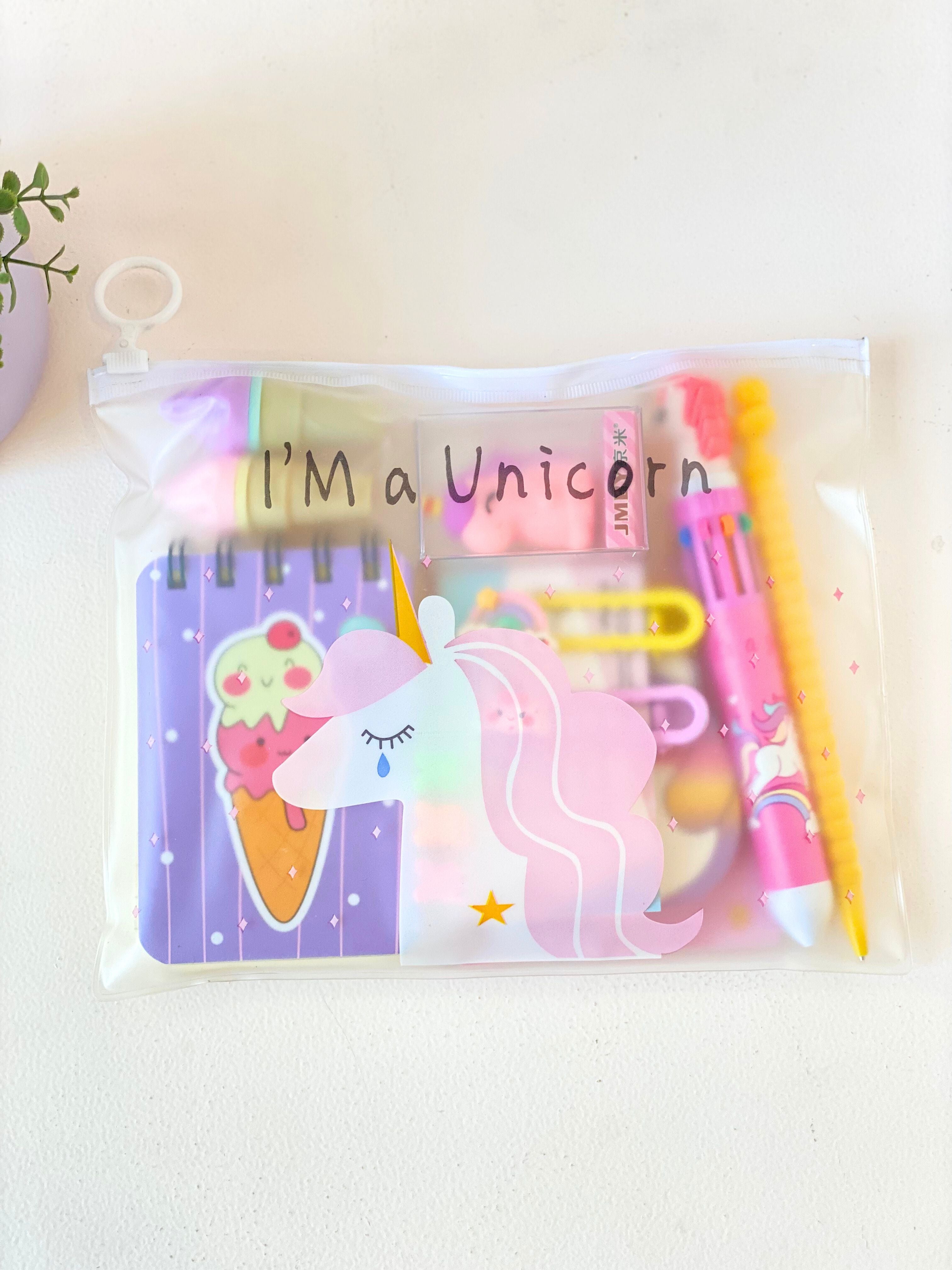 Unicorn Magic Stationery Hamper – 10-Piece Cute Gift Set for Kids