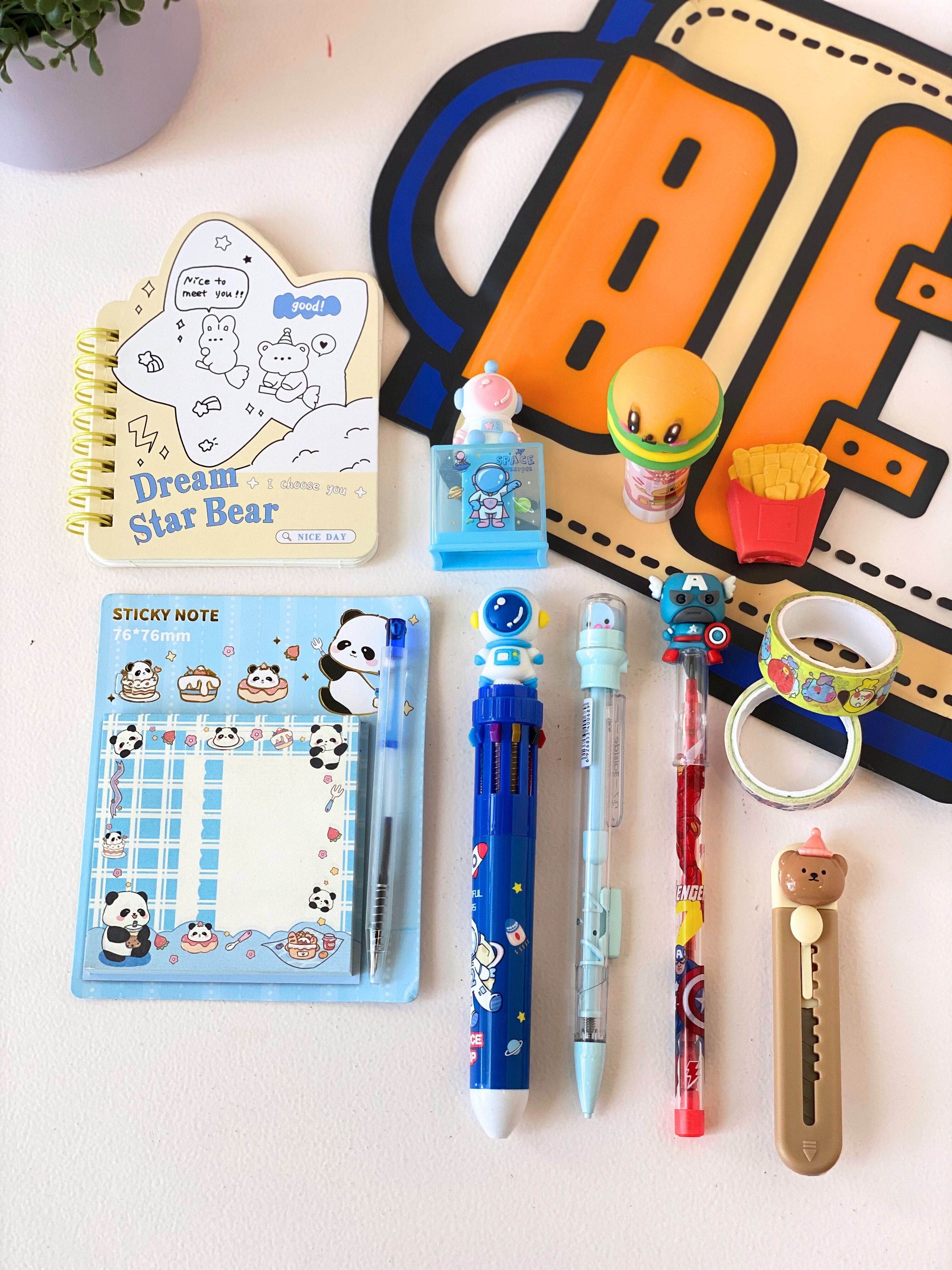 Mini Backpack Buddy Stationery Hamper – 11-Piece Cute & Colorful Kids Gift Set