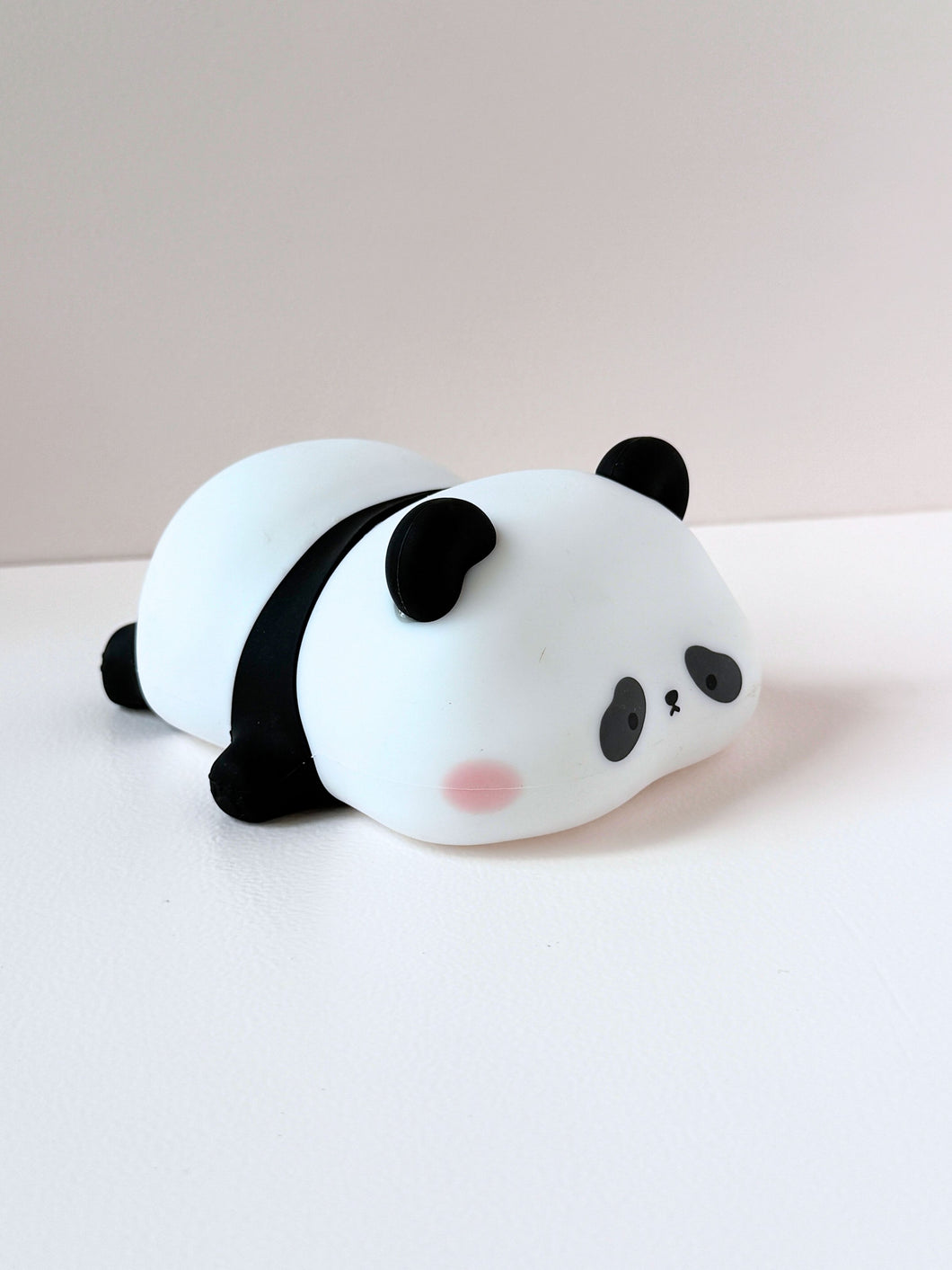 Sleepy Panda Silicone Touch Lamp – Soft Glow Night Companion