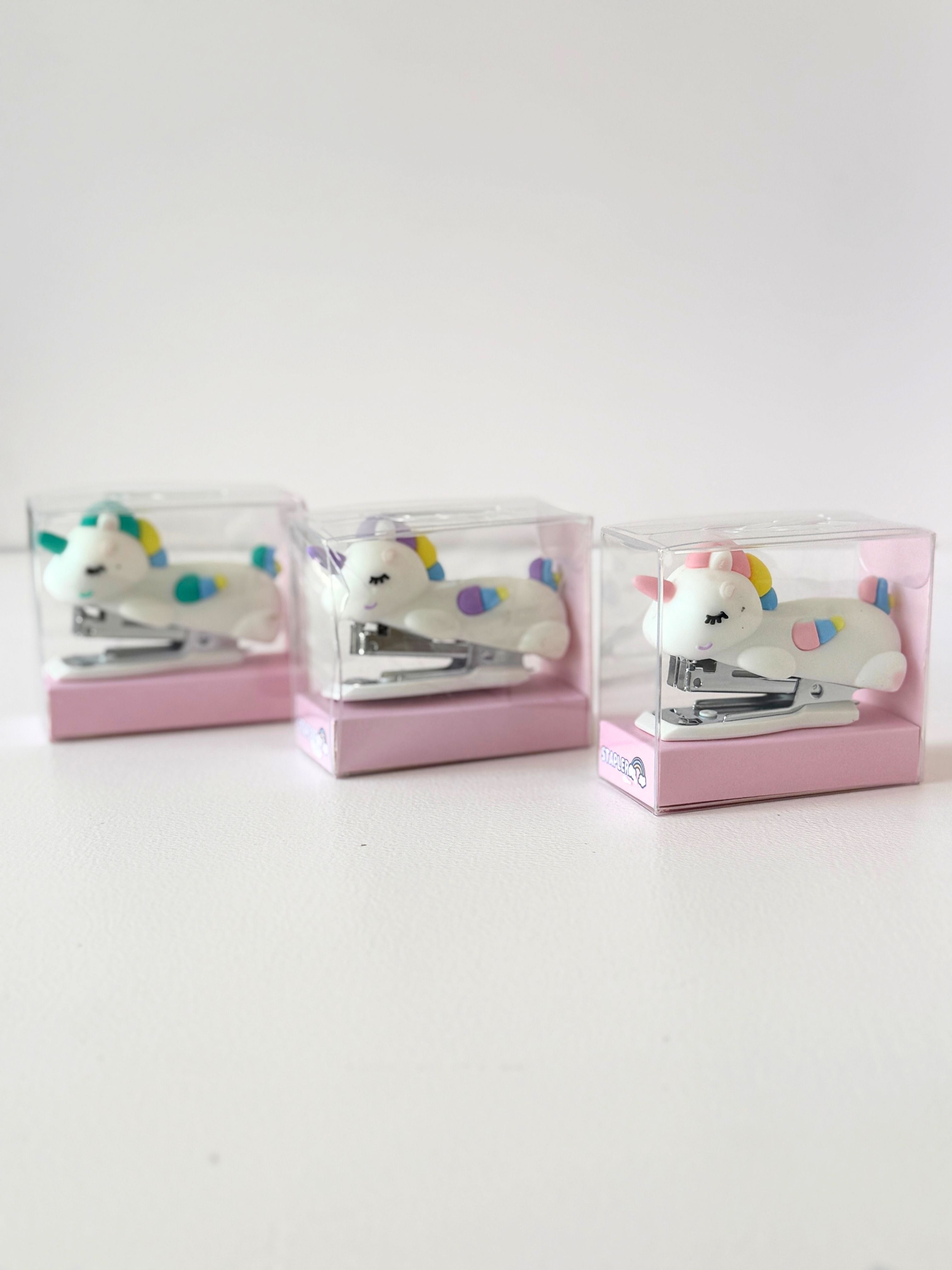 Mini Unicorn Stapler – Cute & Colorful Desktop Stapler for Kids & Stationery Lovers
