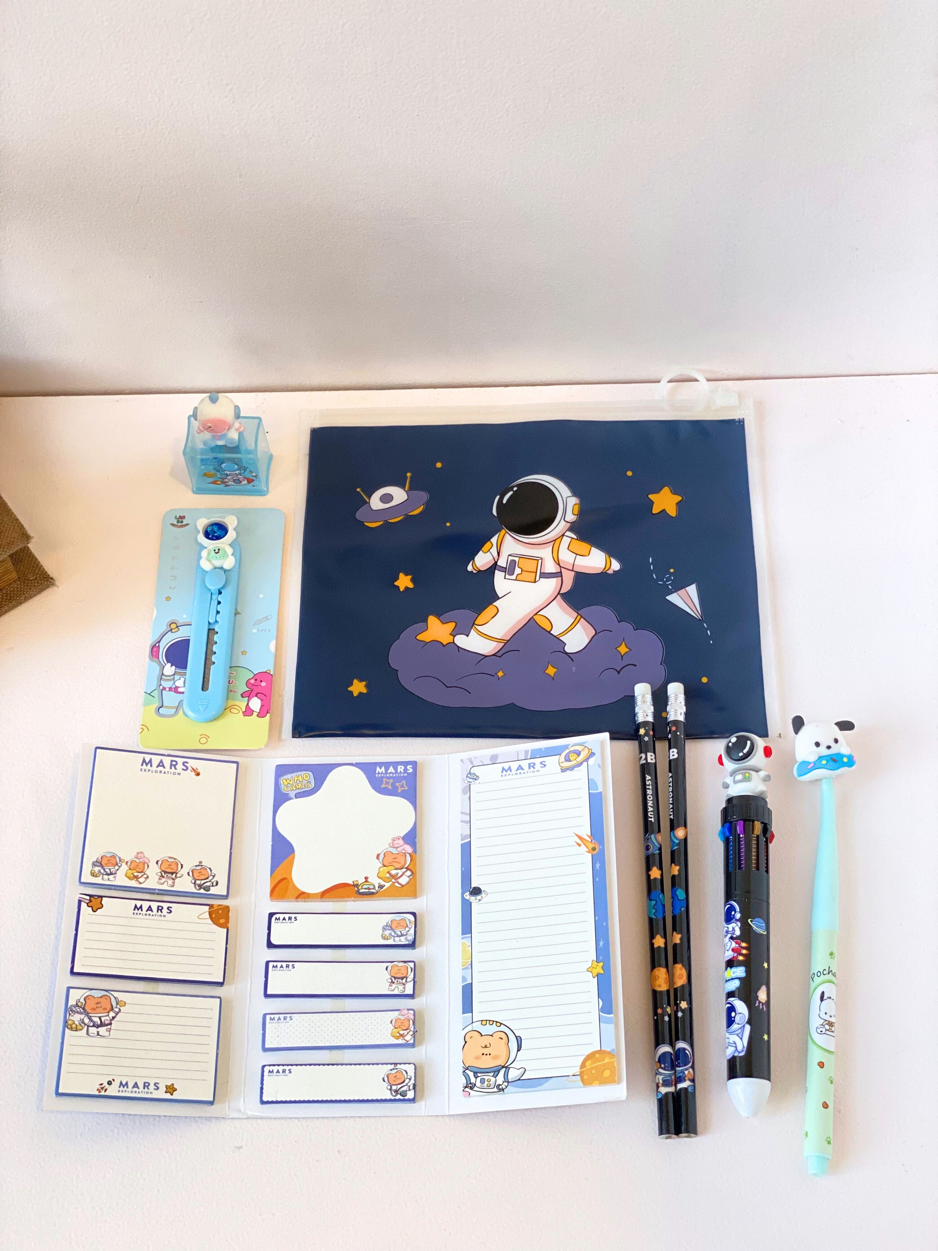 Space Explorer Stationery Hamper – 8-Piece Galaxy Adventure Gift Set for Kids