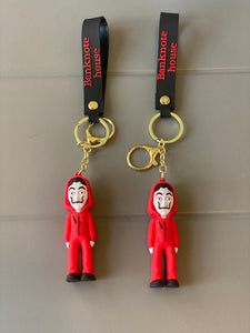 Red Hoodie Keychain