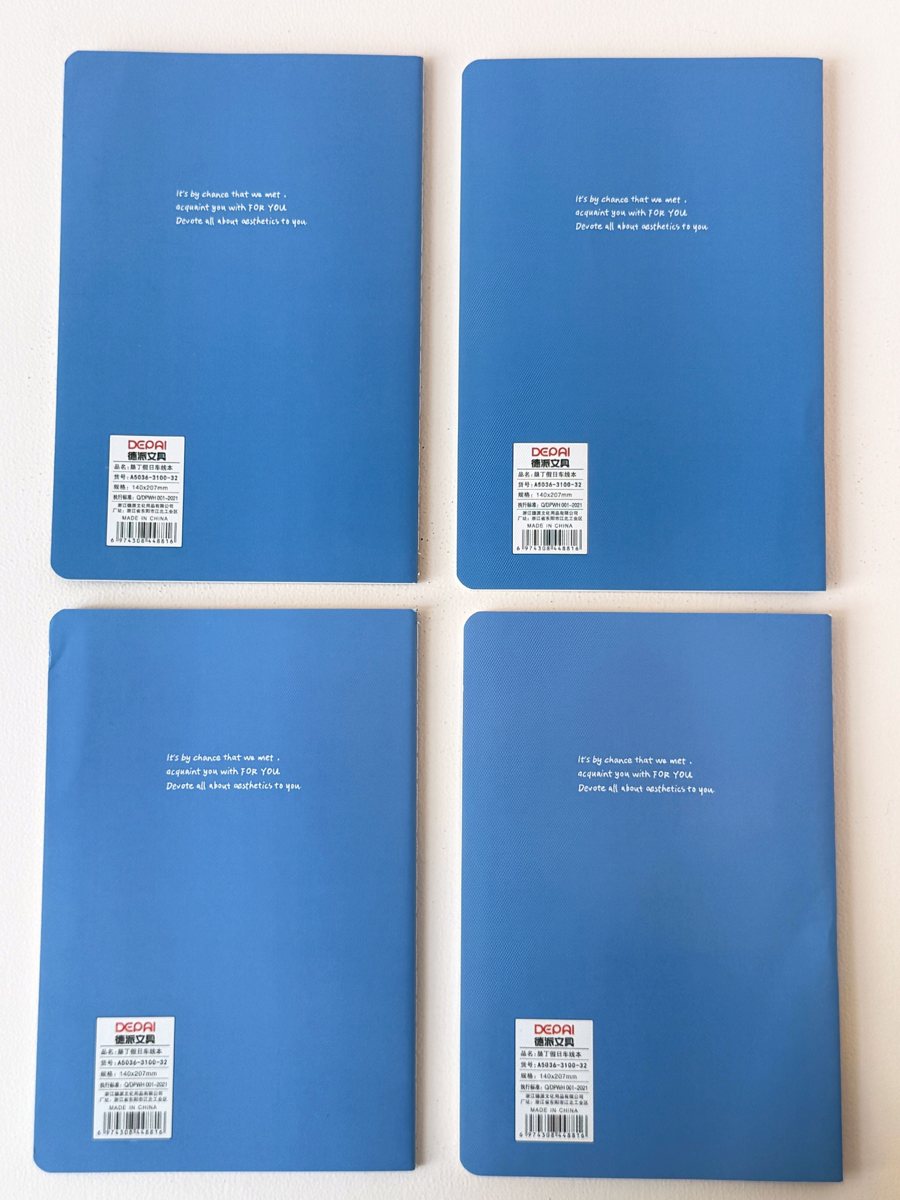Cute Bear Cartoon Notebooks – Stationery for School or Journaling