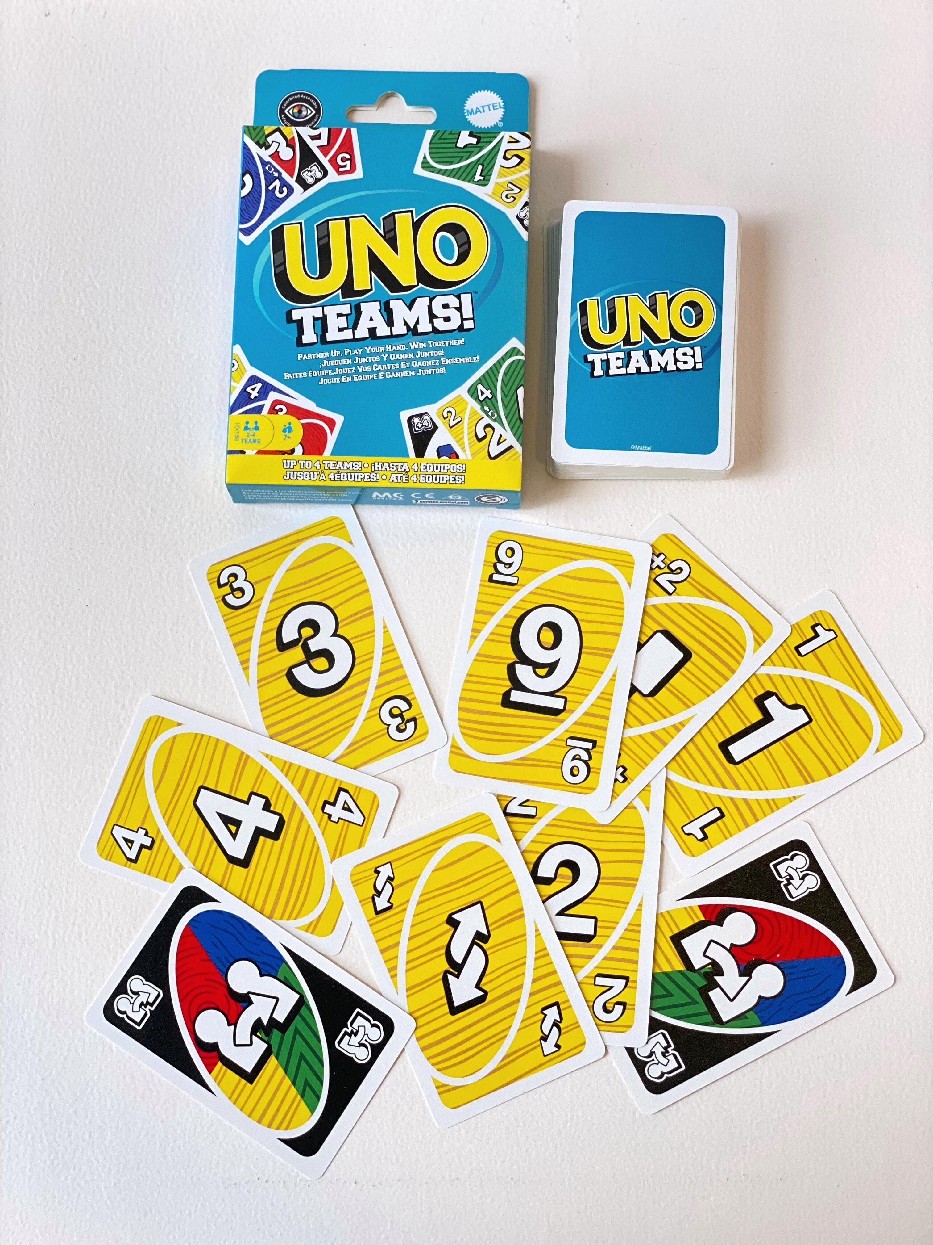 UNO Card Games Collection – Classic, Flip, No Mercy & Teams Editions