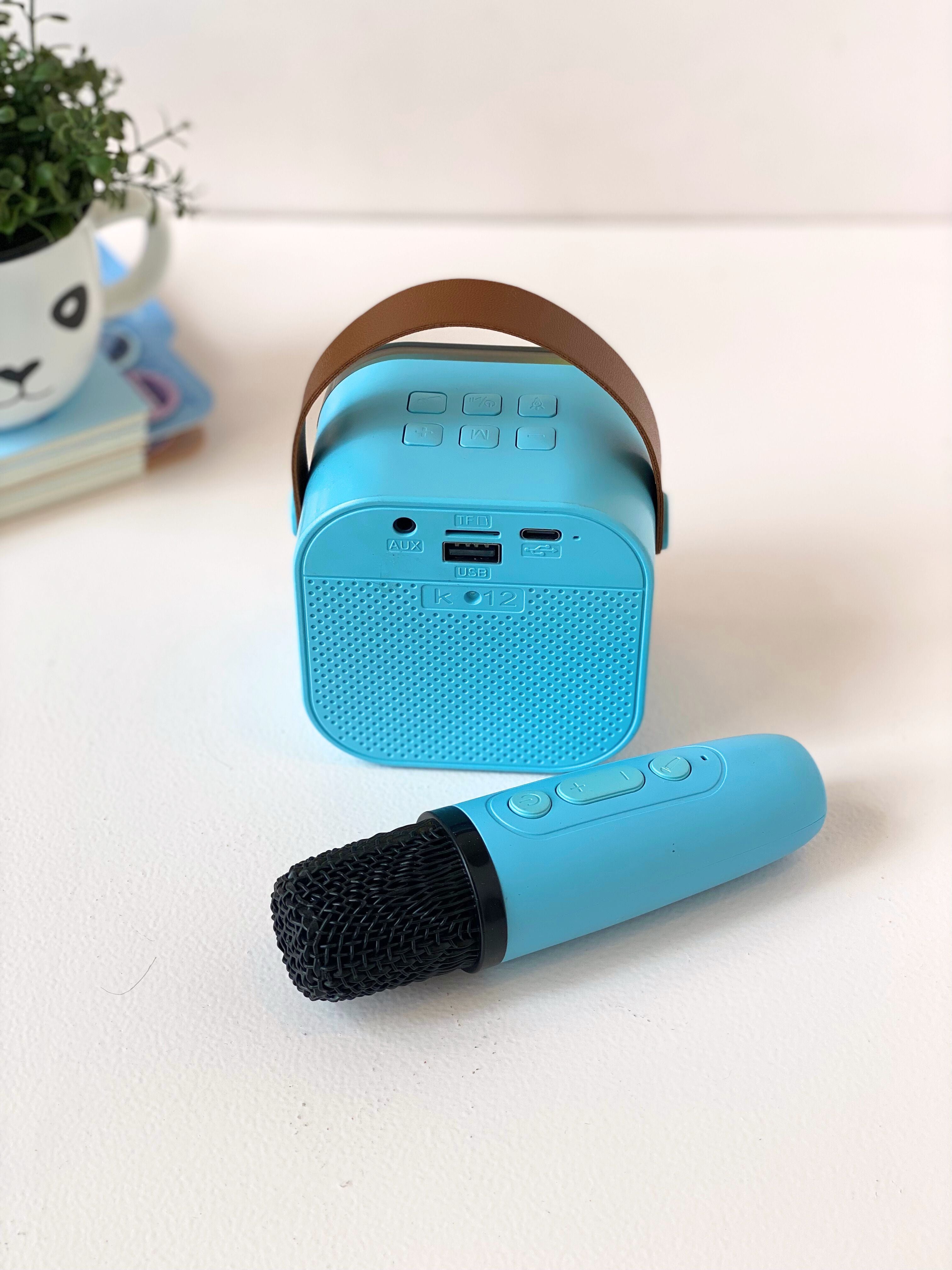 Portable Wireless Bluetooth Speaker & Microphone Set – Kids Karaoke & Music Combo