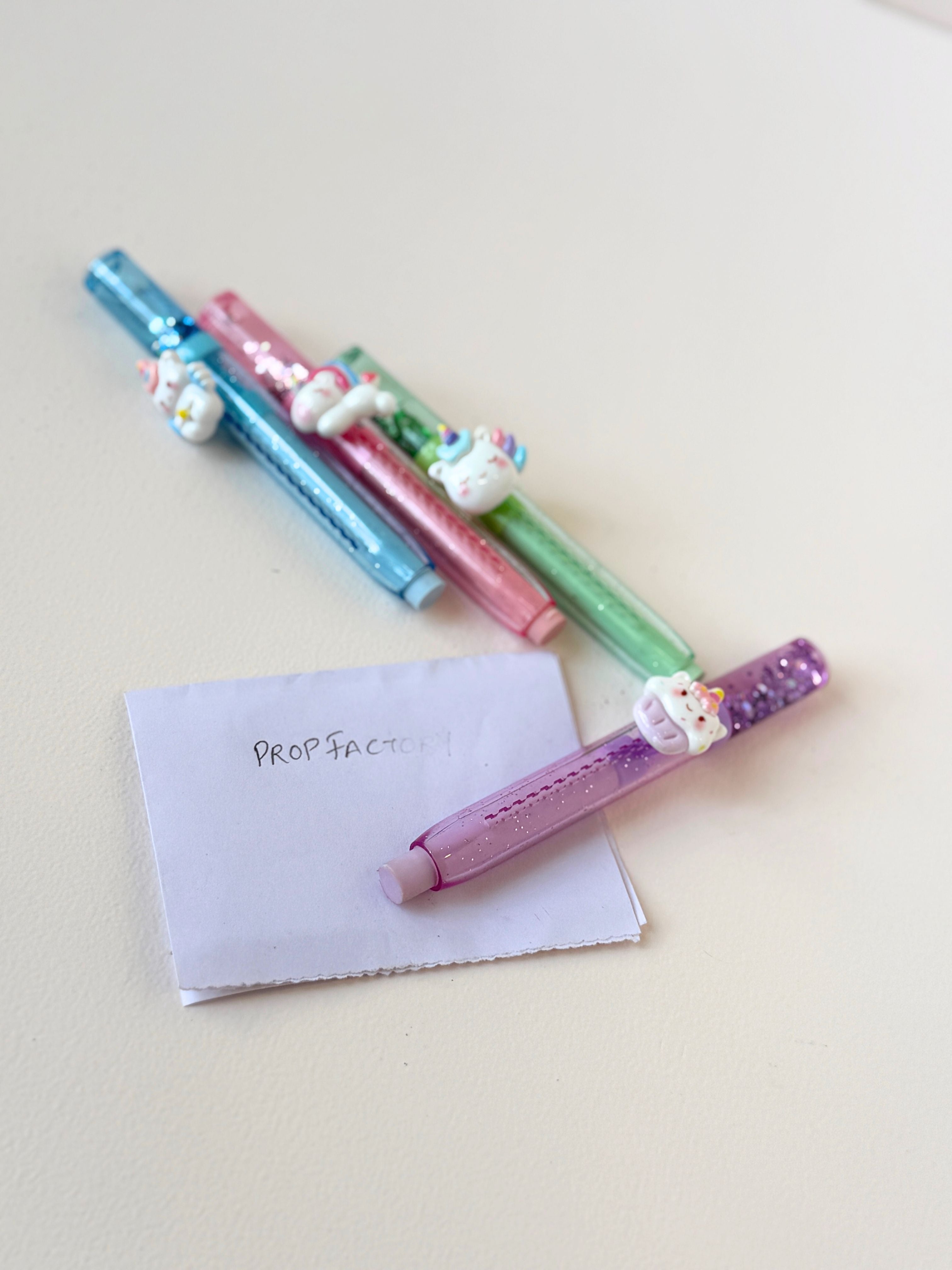 Unicorn Glitter Push Eraser