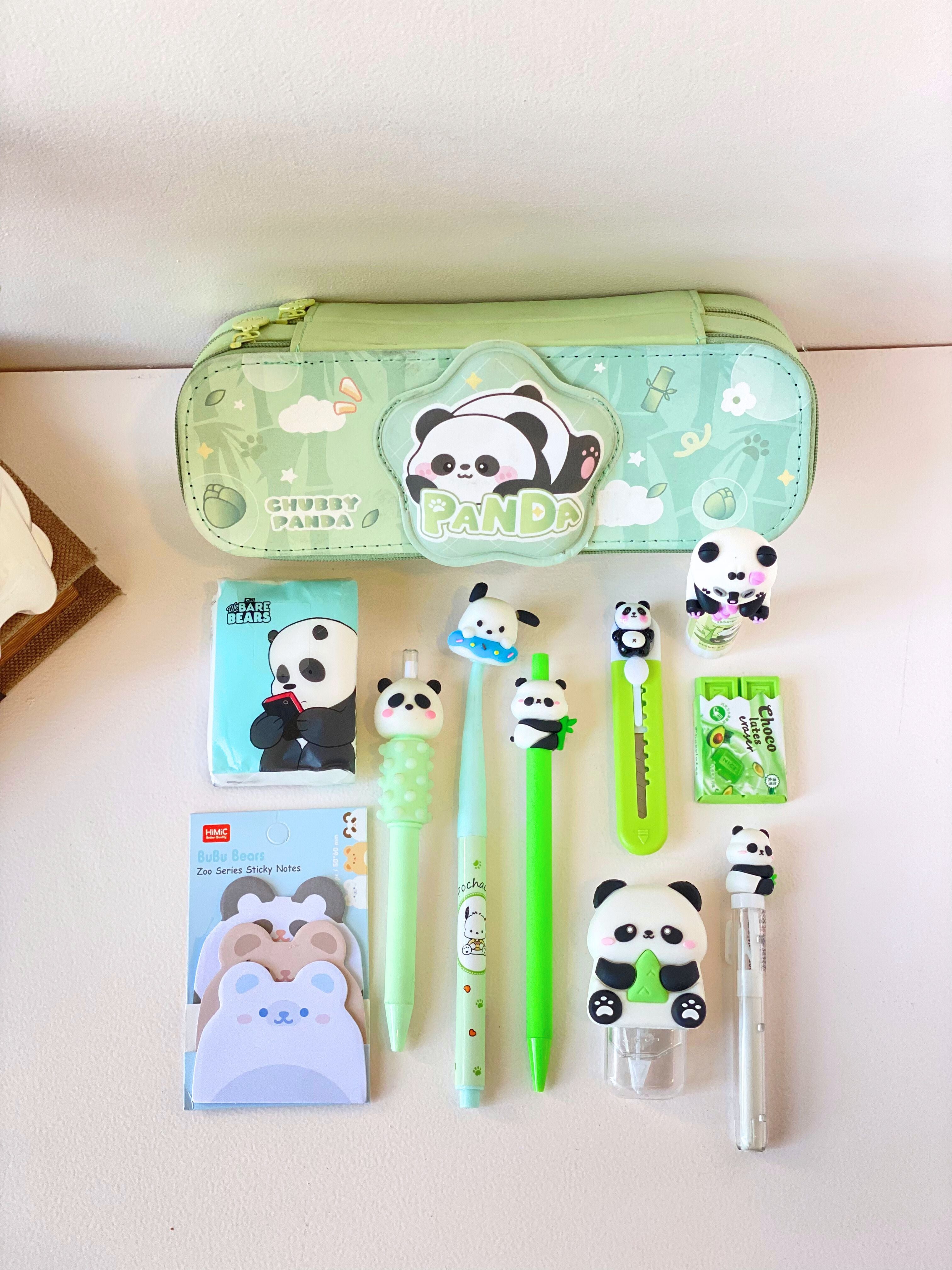 Chubby Panda Premium Stationery Hamper – 13 Pcs Cute Gift Set for Kids