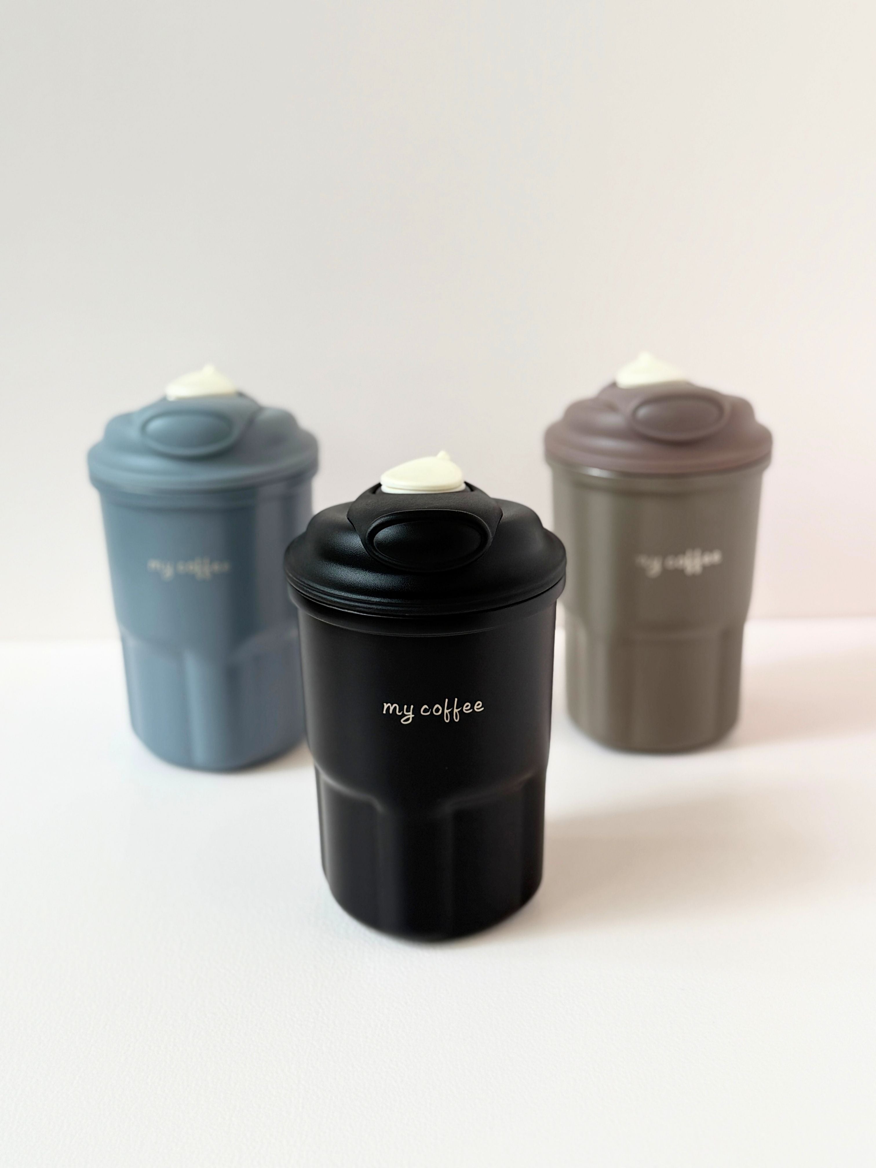 "My Coffee™ Leak-Proof Travel Cup with Straw – 500ml Reusable Tumbler"