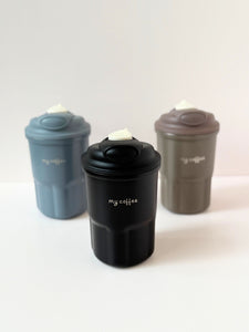 "My Coffee™ Leak-Proof Travel Cup with Straw – 500ml Reusable Tumbler"