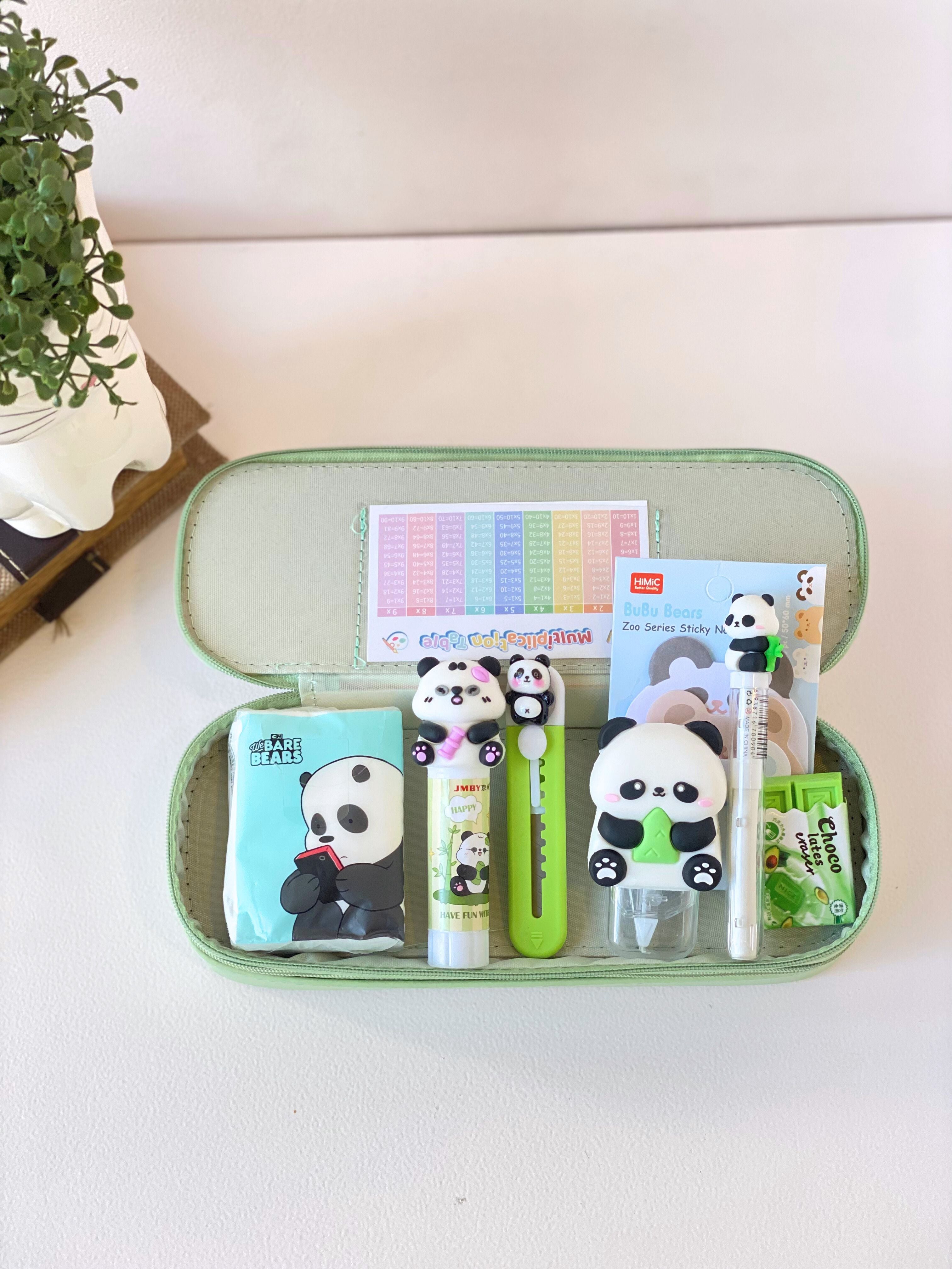 Chubby Panda Premium Stationery Hamper – 13 Pcs Cute Gift Set for Kids