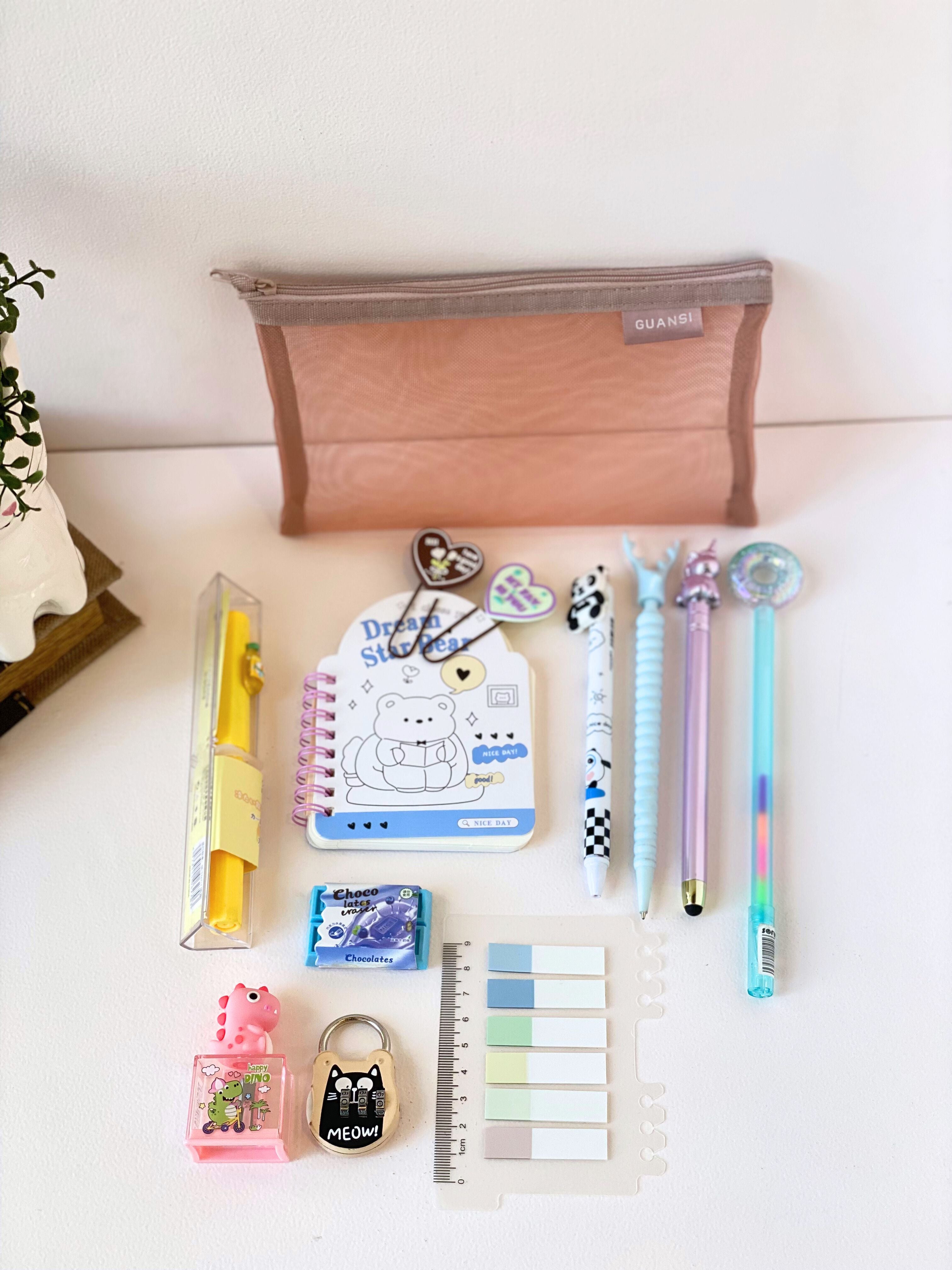 Pastel Dream Stationery Hamper – 12 Pcs Cute Pastel-Themed Gift Set for Kids & Teens