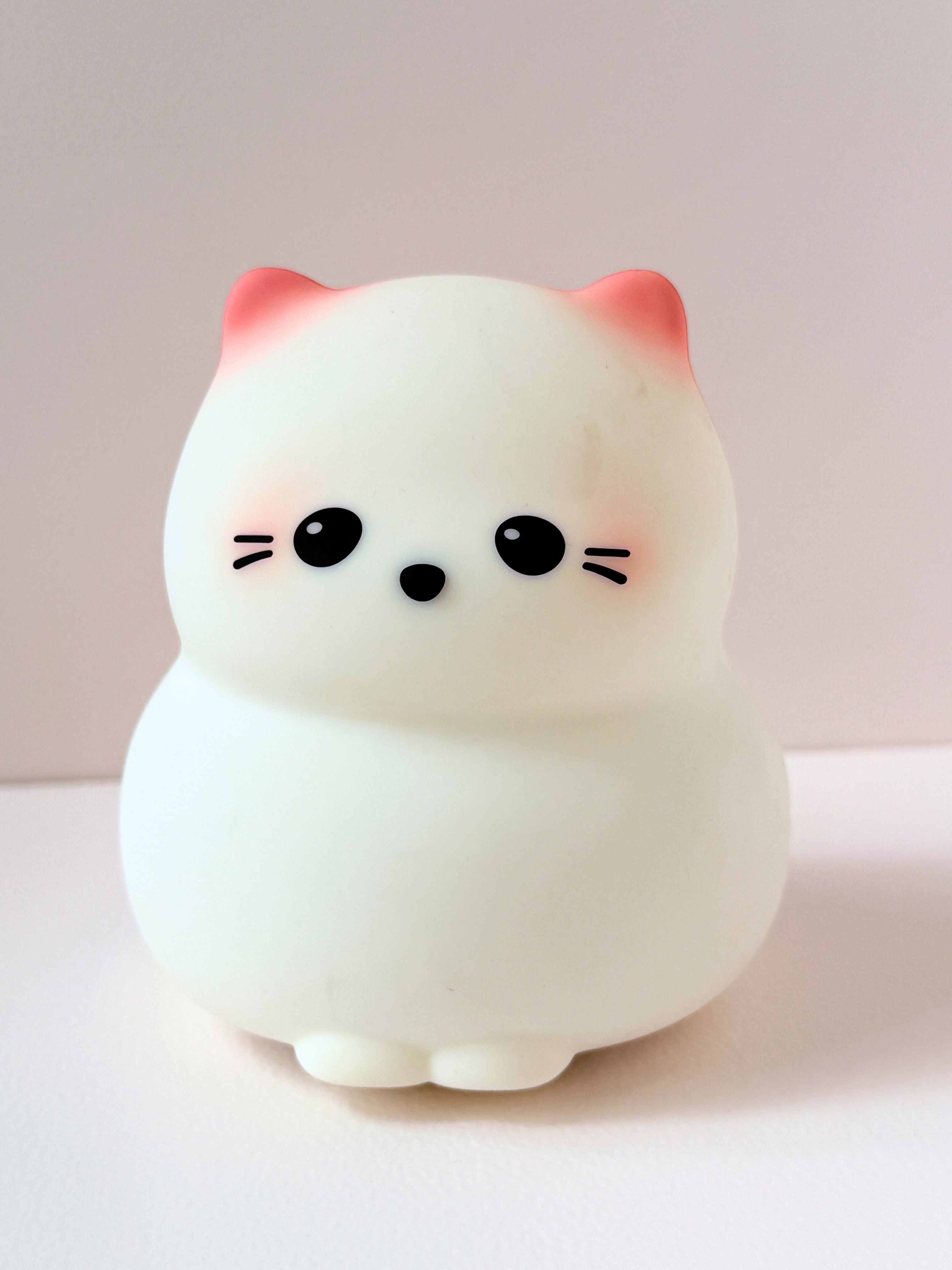 KitsuLight™ Cute Cat Silicone Touch Lamp