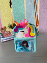 Load image into Gallery viewer, Unicorn Pop It Sling Bag
